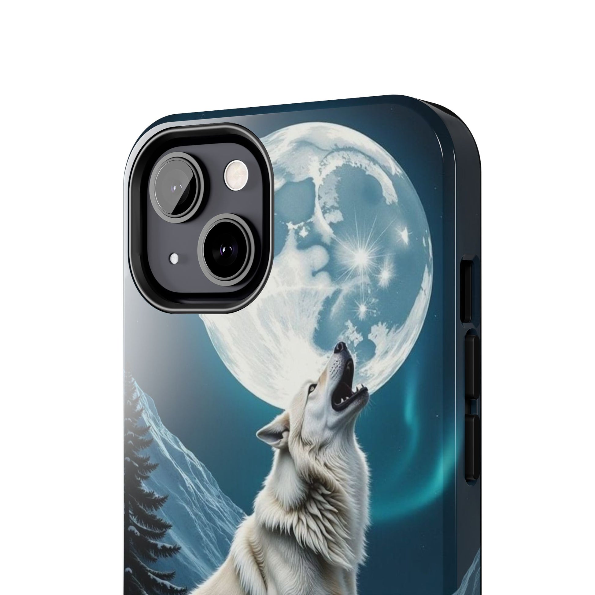 Howling Wolf Theme Phone Cases for iPhones & Samsung Phones
