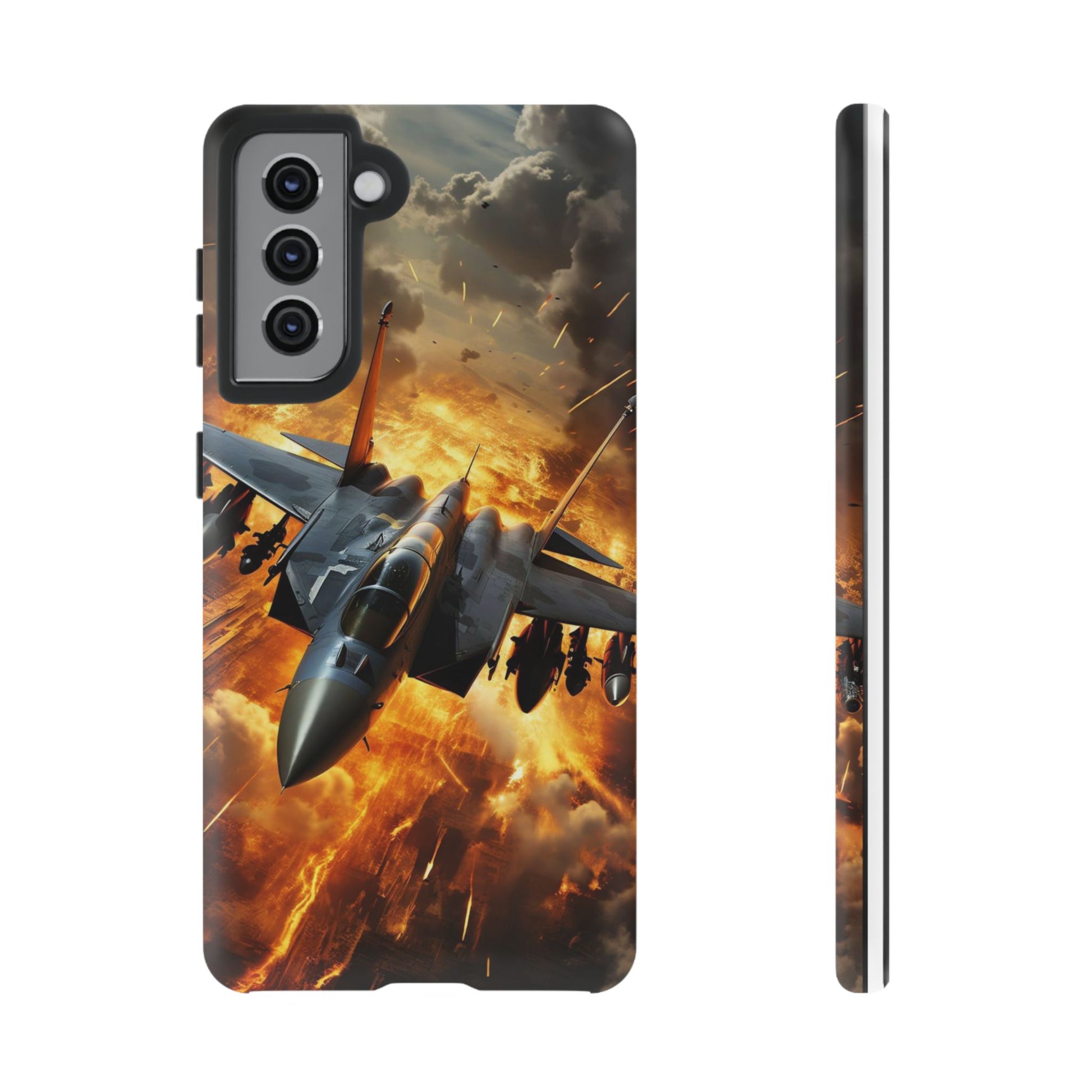 F-15 Fighter Jet Tough Cases for iPhones, Samsung, and Pixel