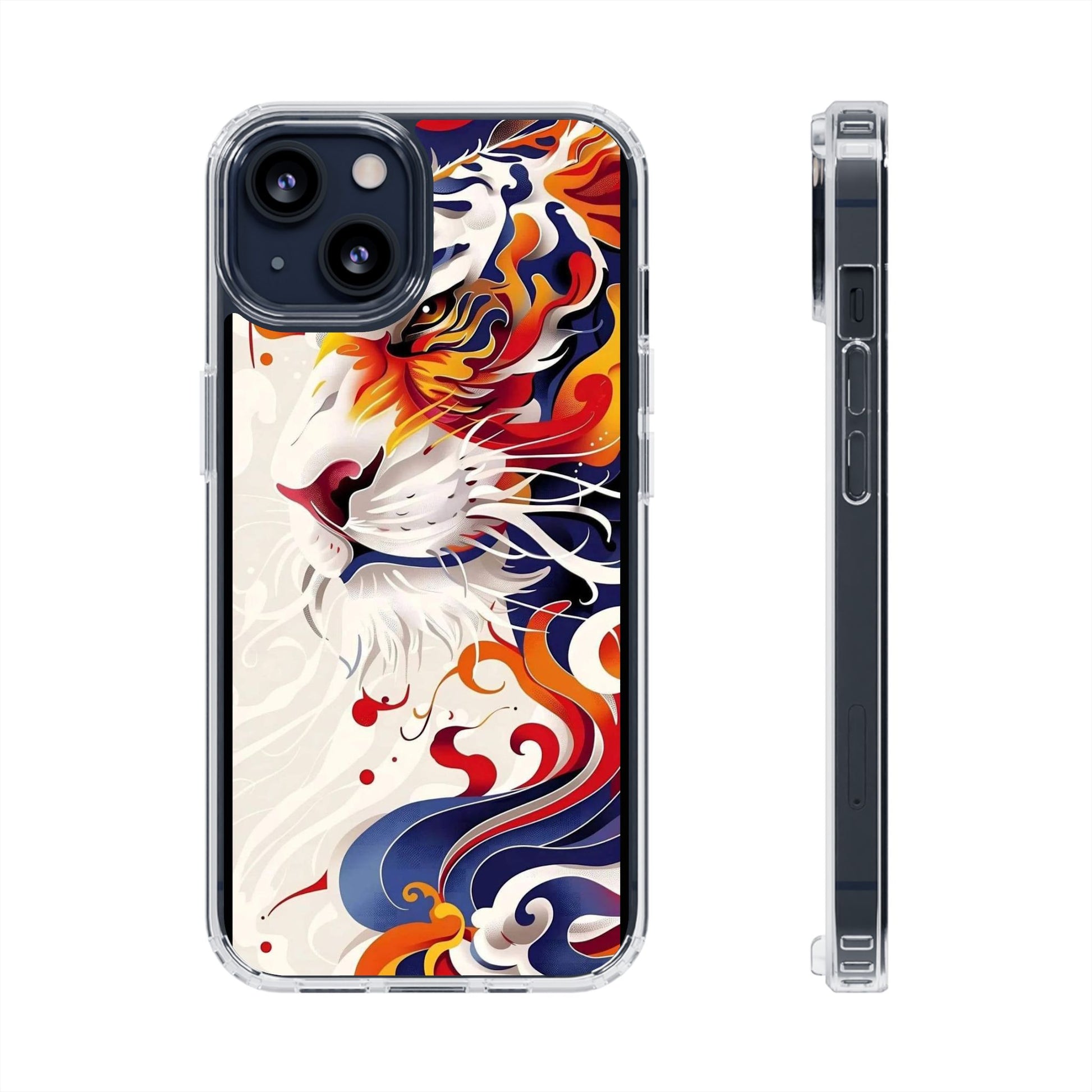 Awesome Abstract Tiger Art Iphone, Samsung case