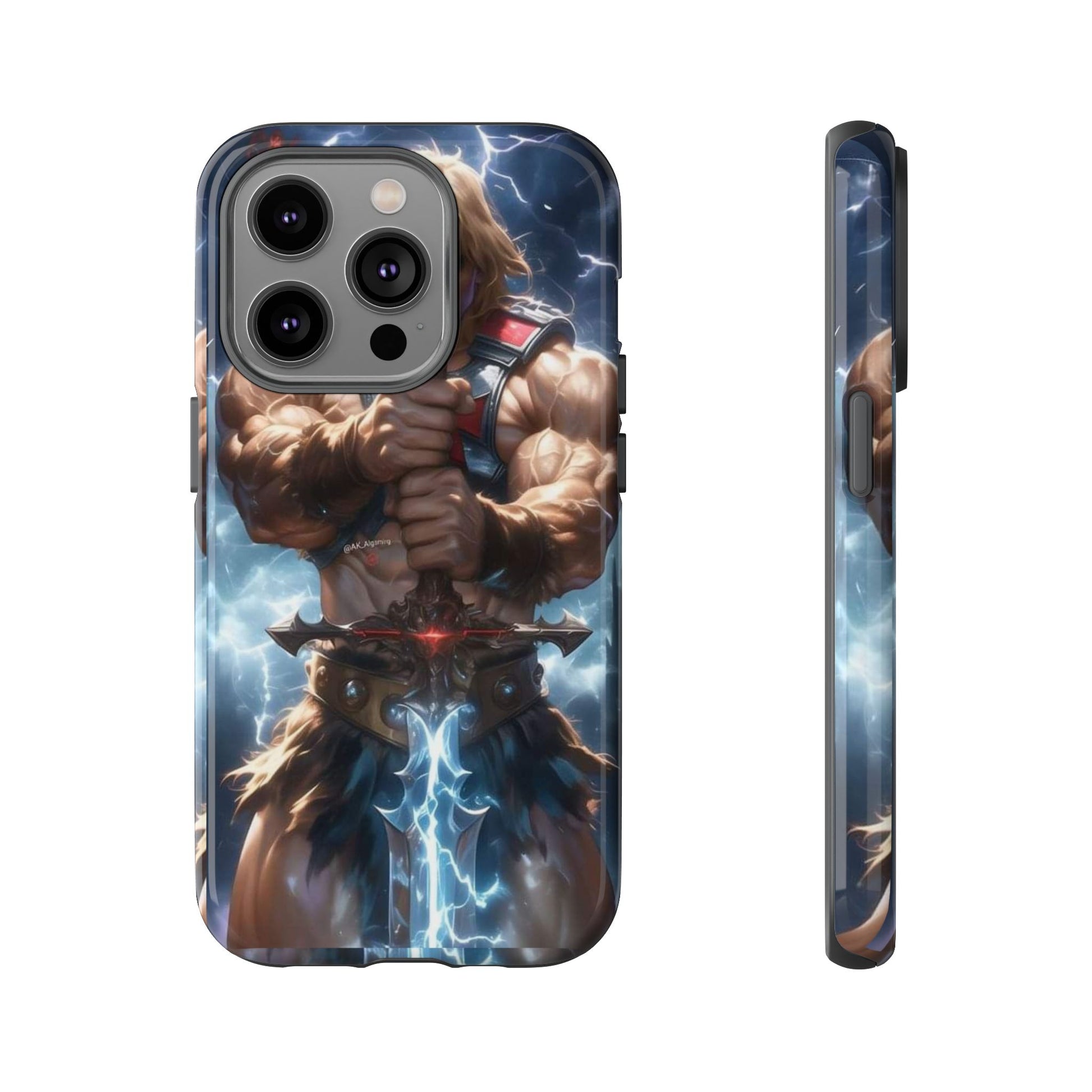 He-Man Masters of the Universe Tough Cases for iPhones, Samsung, and Pixel