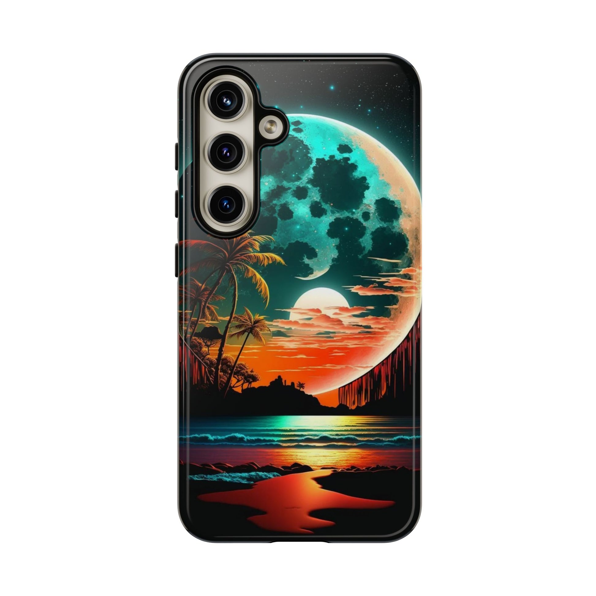 Fantasy Beach Sunset Landscape Phone Case for iPhone, Samsung Galaxy, & Pixel Phones