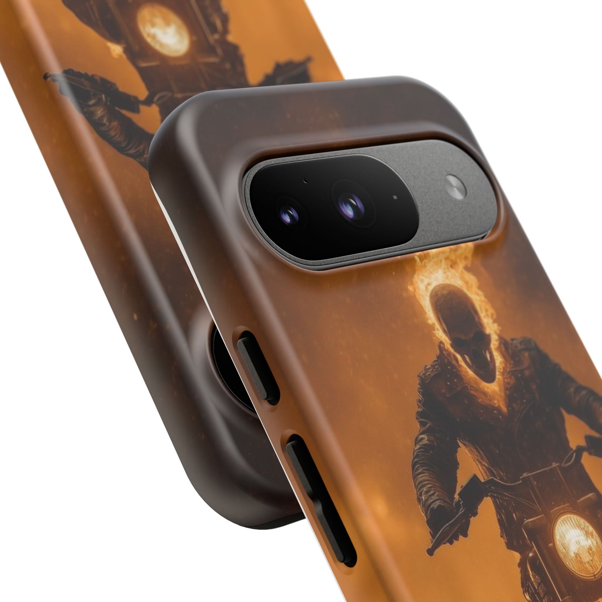 Marvel's Ghostrider Tough Cases for iPhones, Samsung, and Pixel