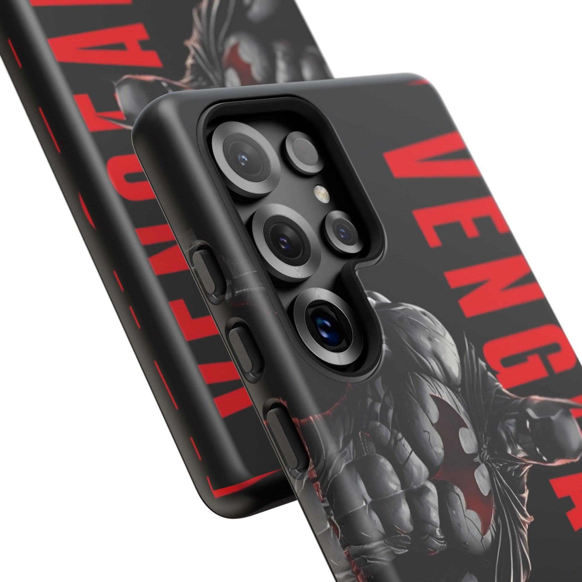 DC Comics Batman Vengence Tough Cases for iPhones, Samsung, and Pixel