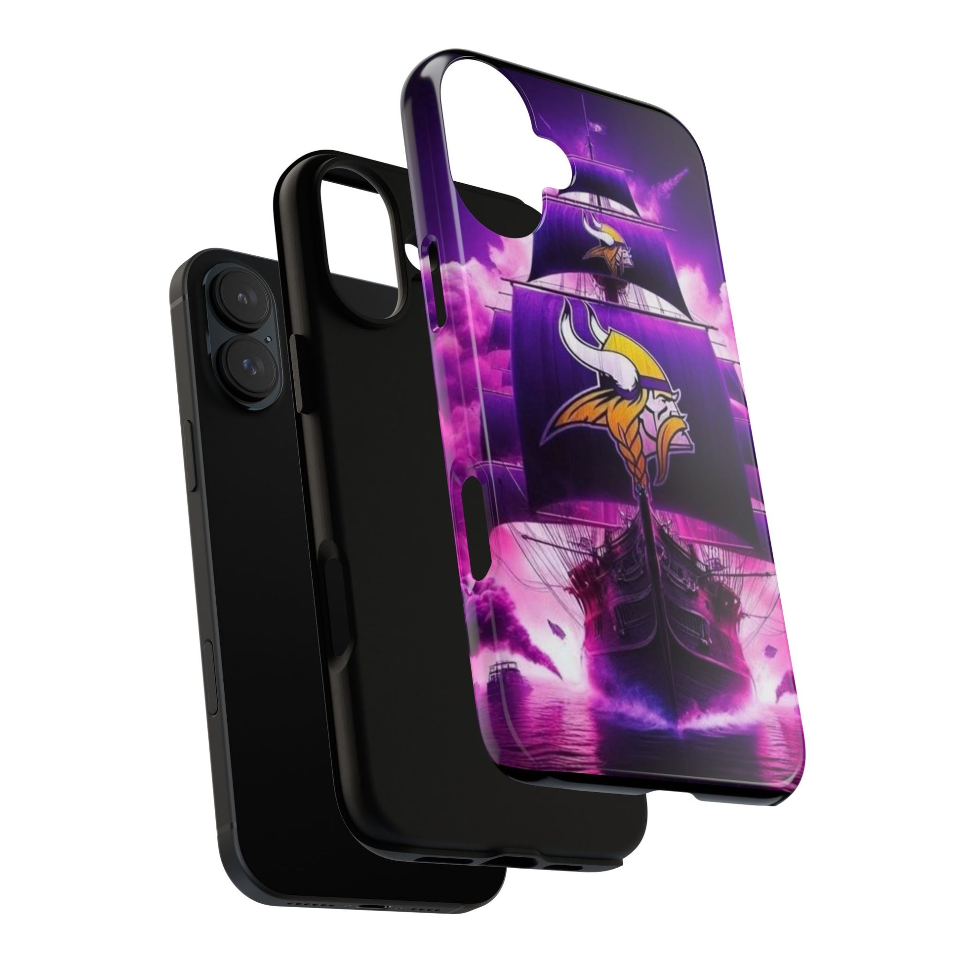 Minnesota Vikings Ship Football Phone Case, Tough Cases for iPhones, Samsung, and Pixel