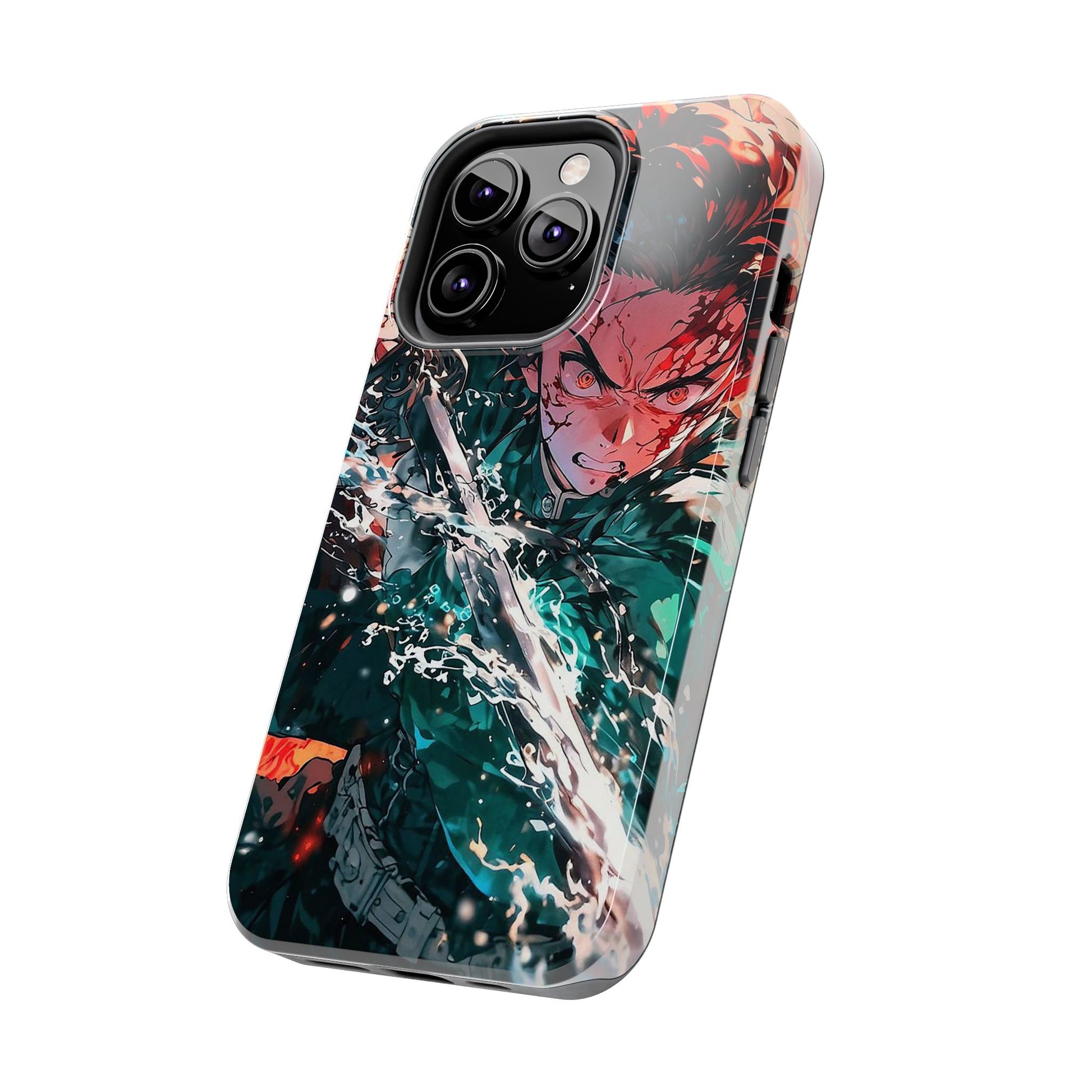 Demon Slayer Tanjiro Art Phone Case for iPhone & Samsung Galaxy Phones