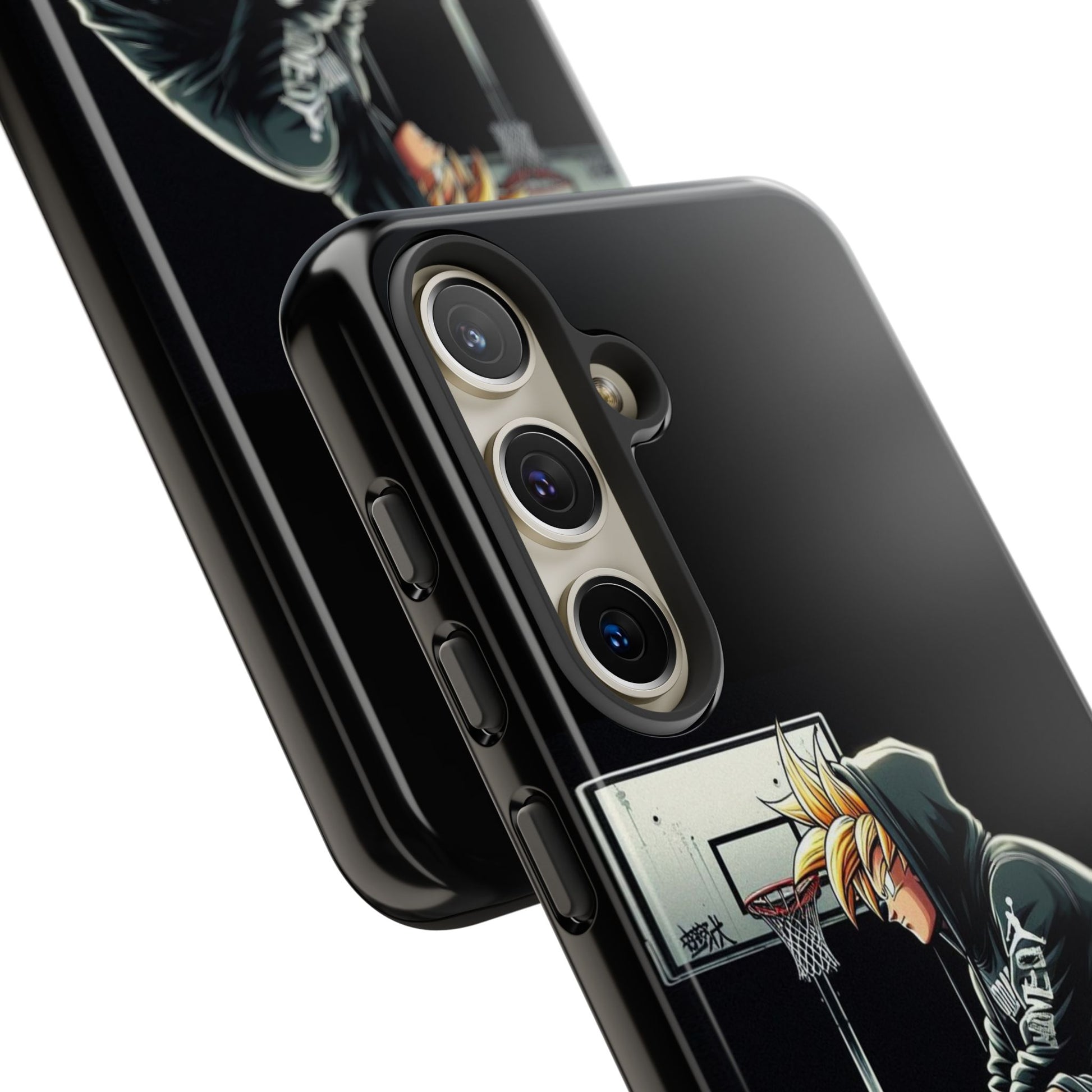 Son Goku Basketball Tough Cases for iPhones, Samsung, and Pixel