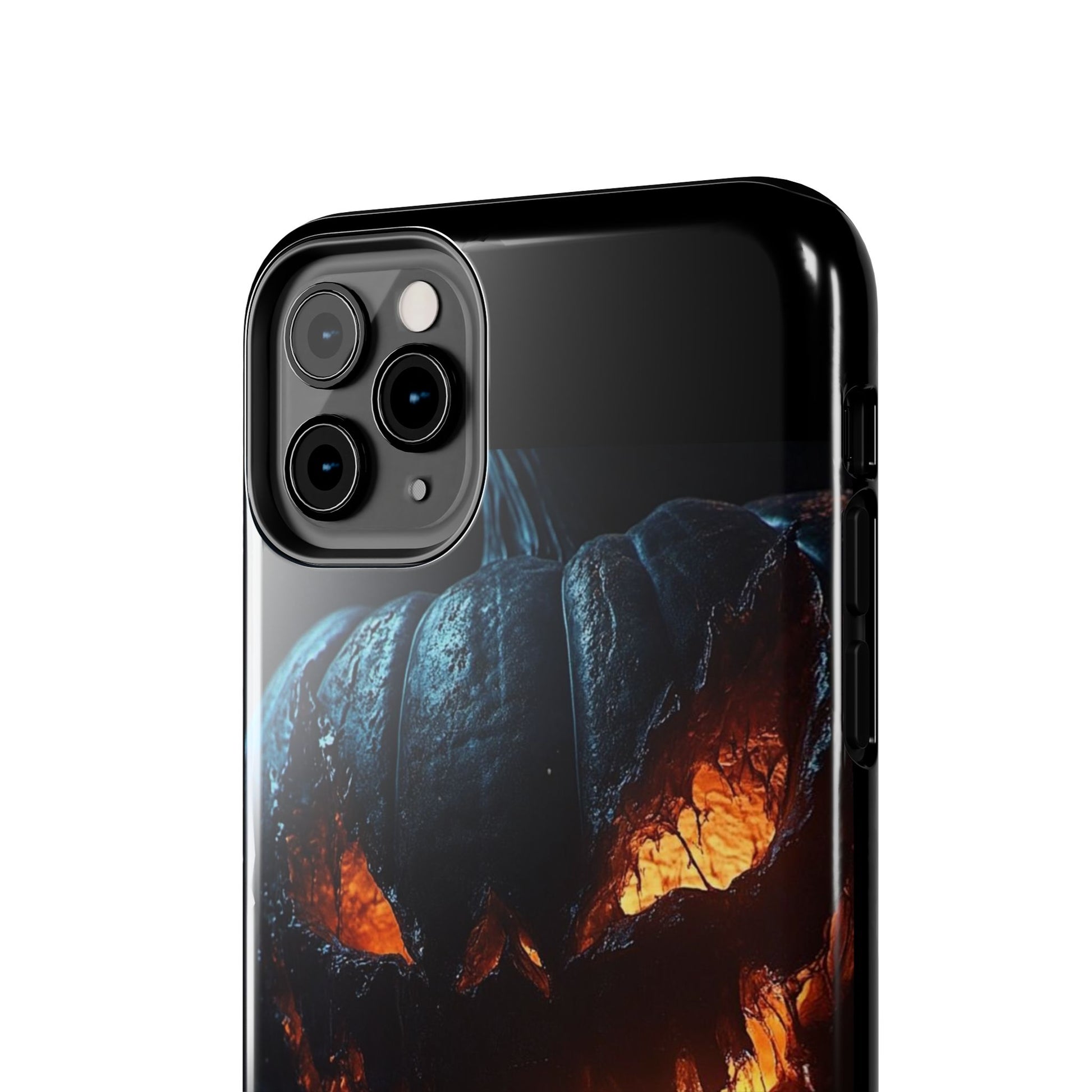 Scary Pumpkin Halloween Theme Phone Cases for iPhones & Samsung Phones