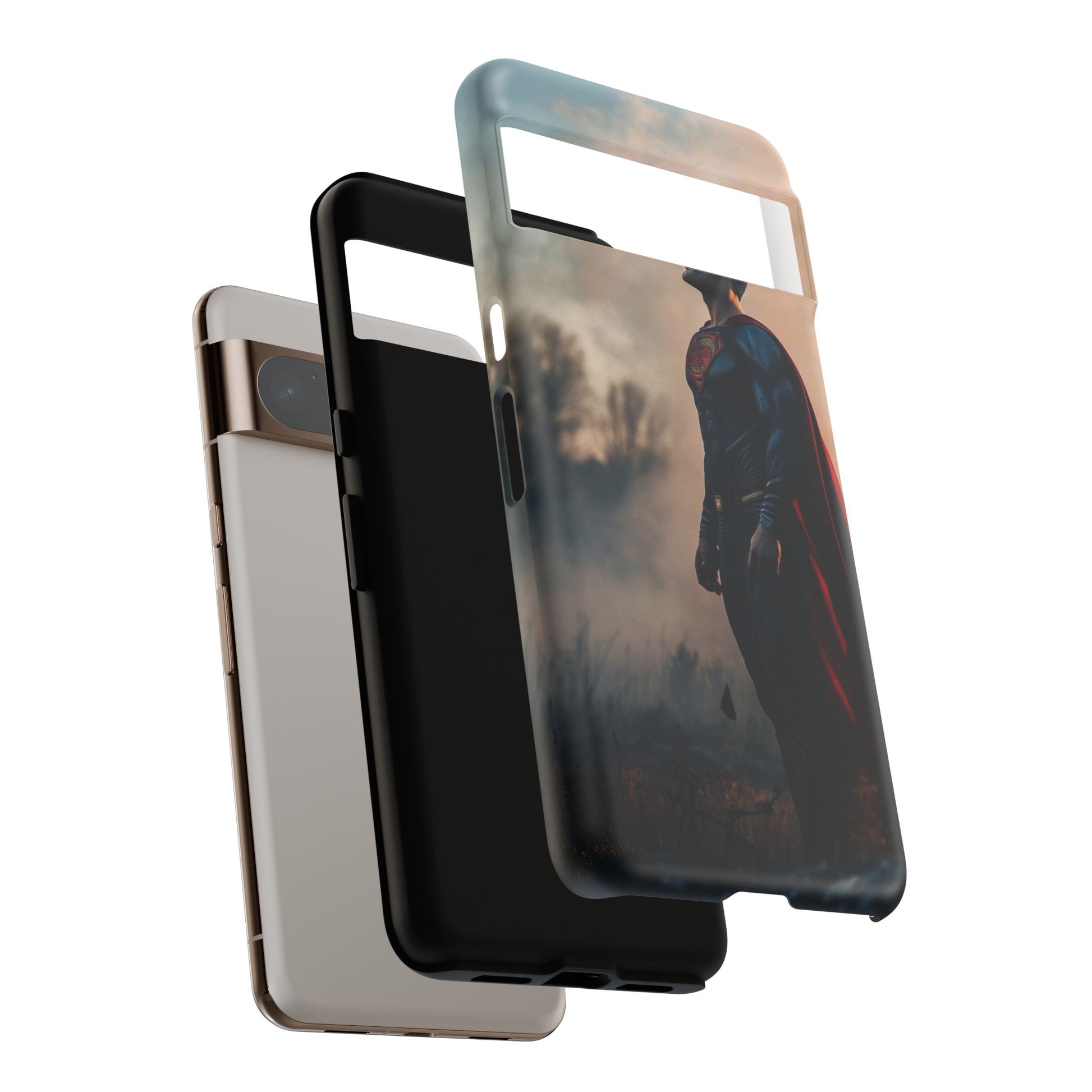 Henry Cavil Superman Tough Cases for iPhones, Samsung, and Pixel