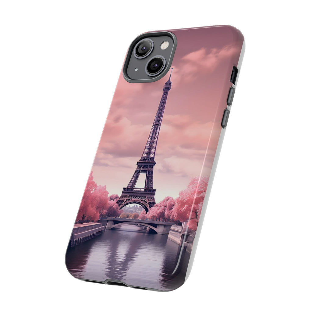 Eiffel Tower Paris Tough Cases for iPhones, Samsung, and Pixel