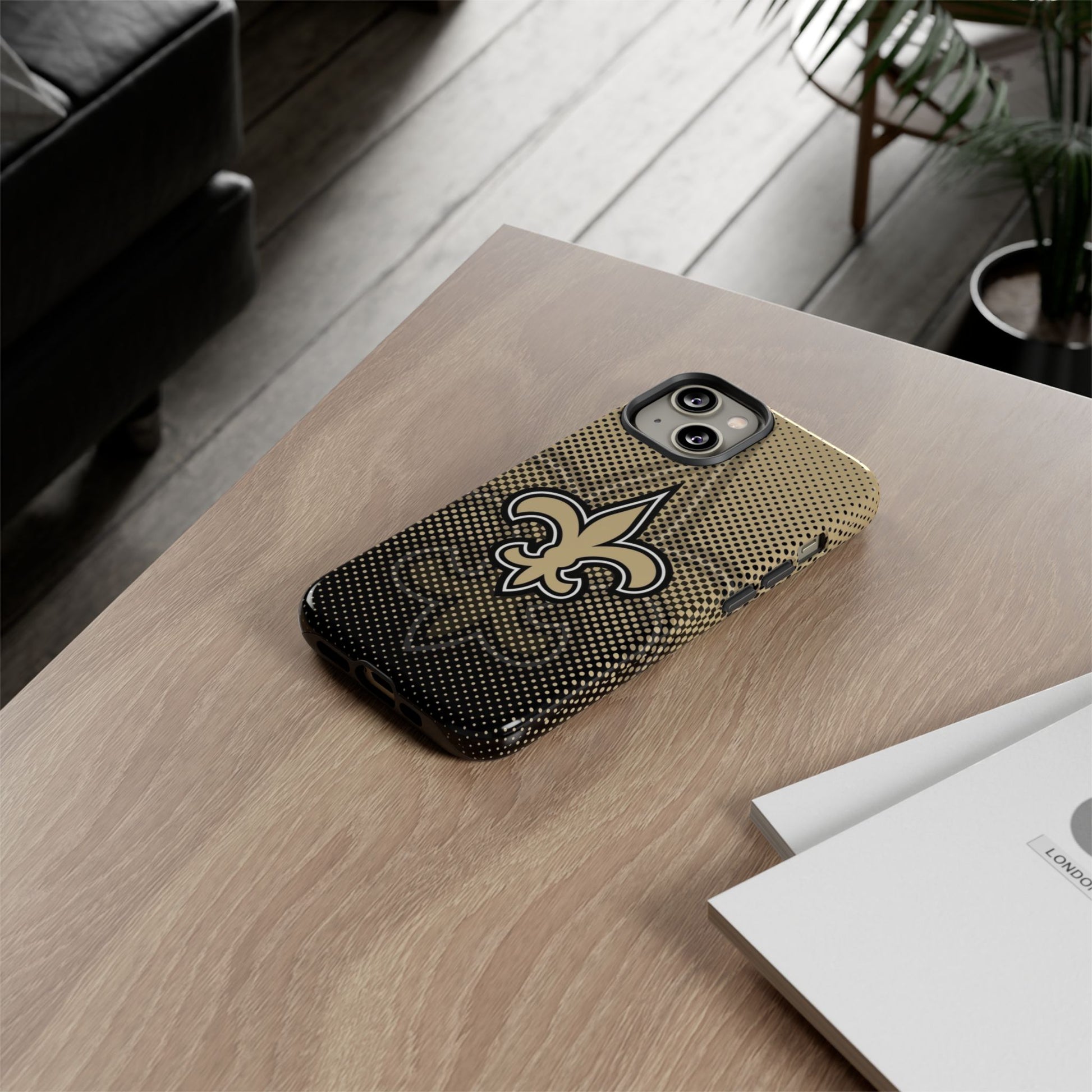 New Orleans Football Saints Logo Tough Cases for iPhones, Samsung, and Pixel