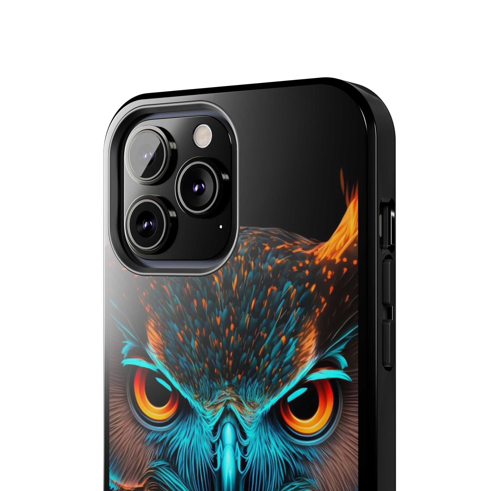 Neon Owl Theme Phone Cases for iPhones & Samsung Phones