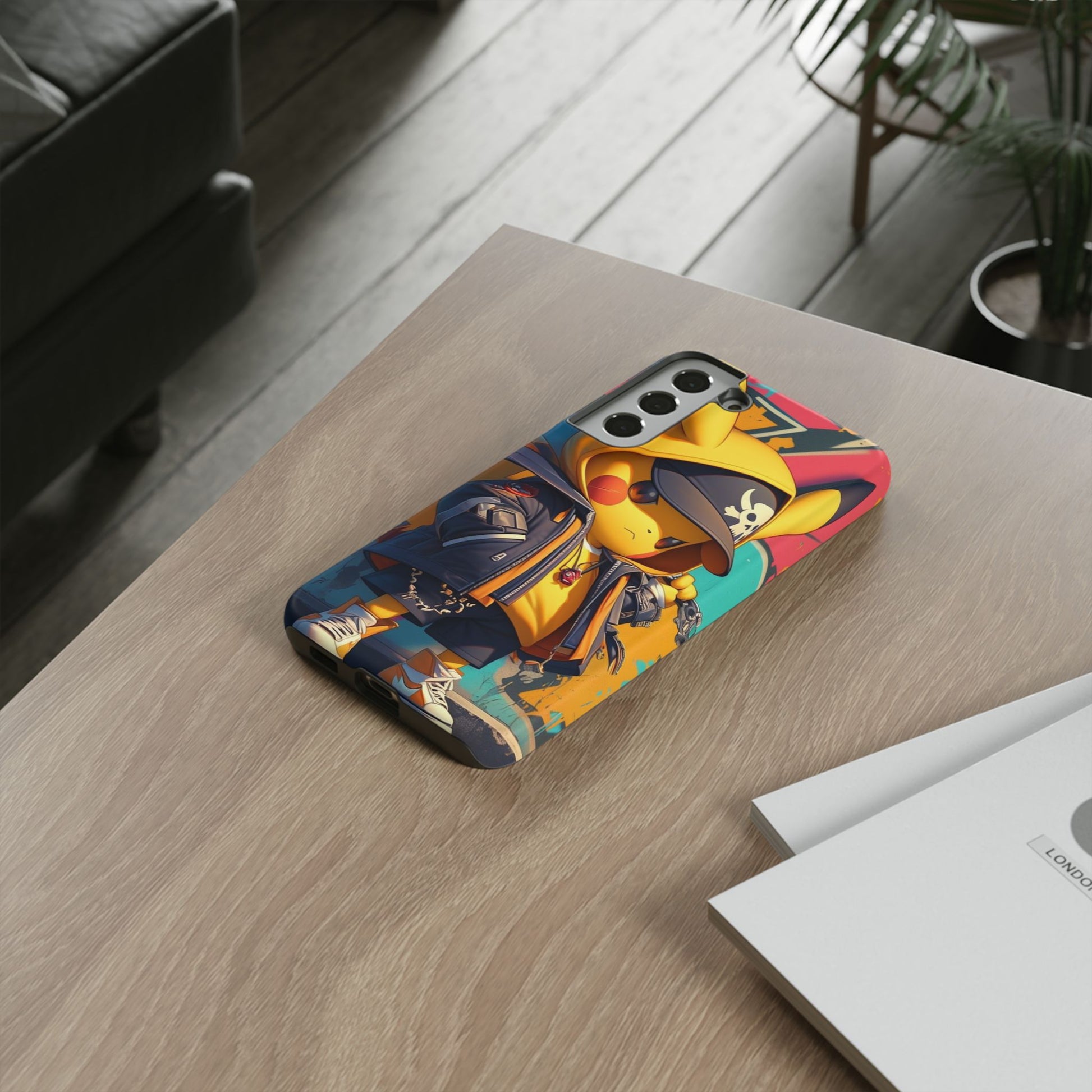 Cute Poke Bear Phone Case, Tough Cases for iPhones, Samsung, and Pixel