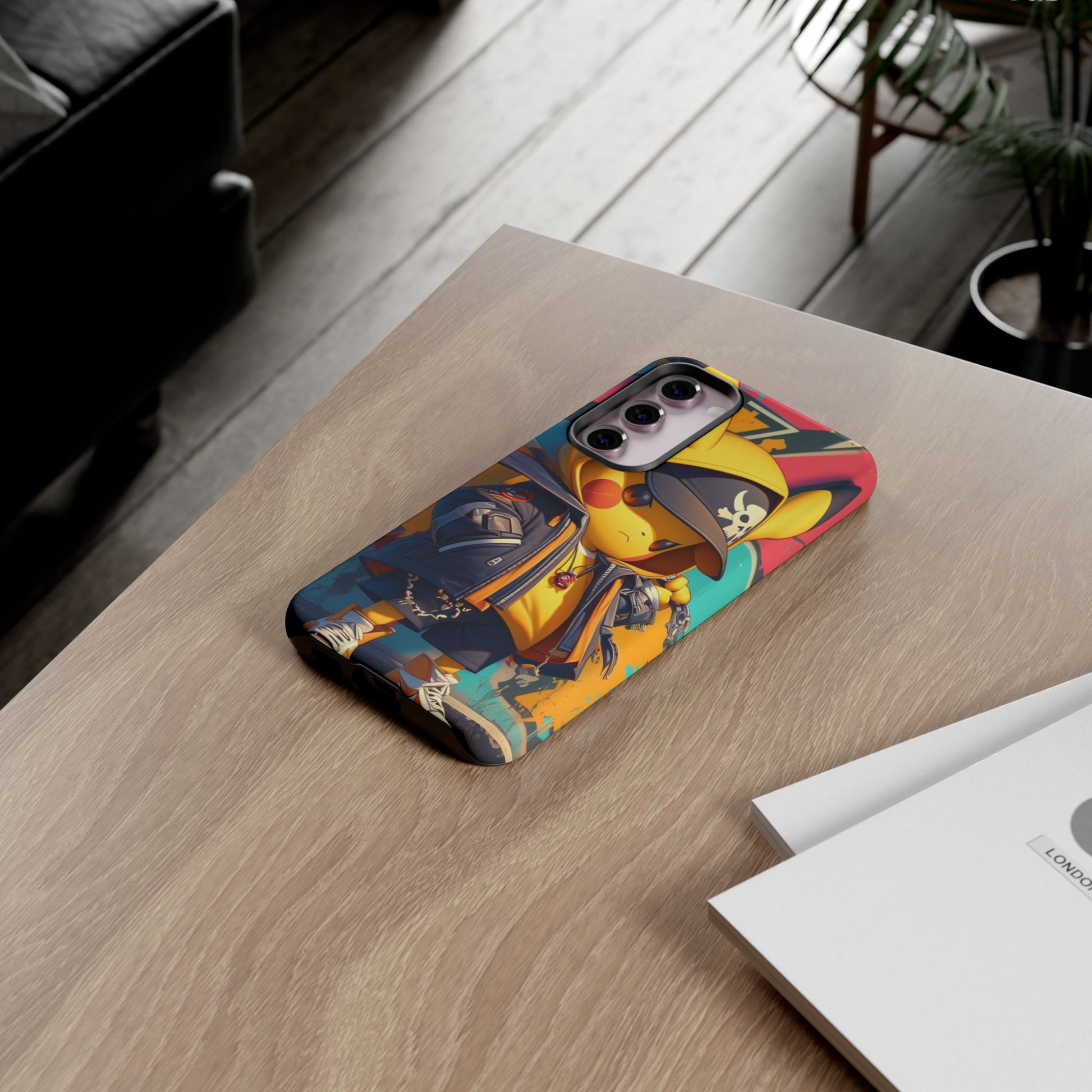 Cute Poke Bear Phone Case, Tough Cases for iPhones, Samsung, and Pixel