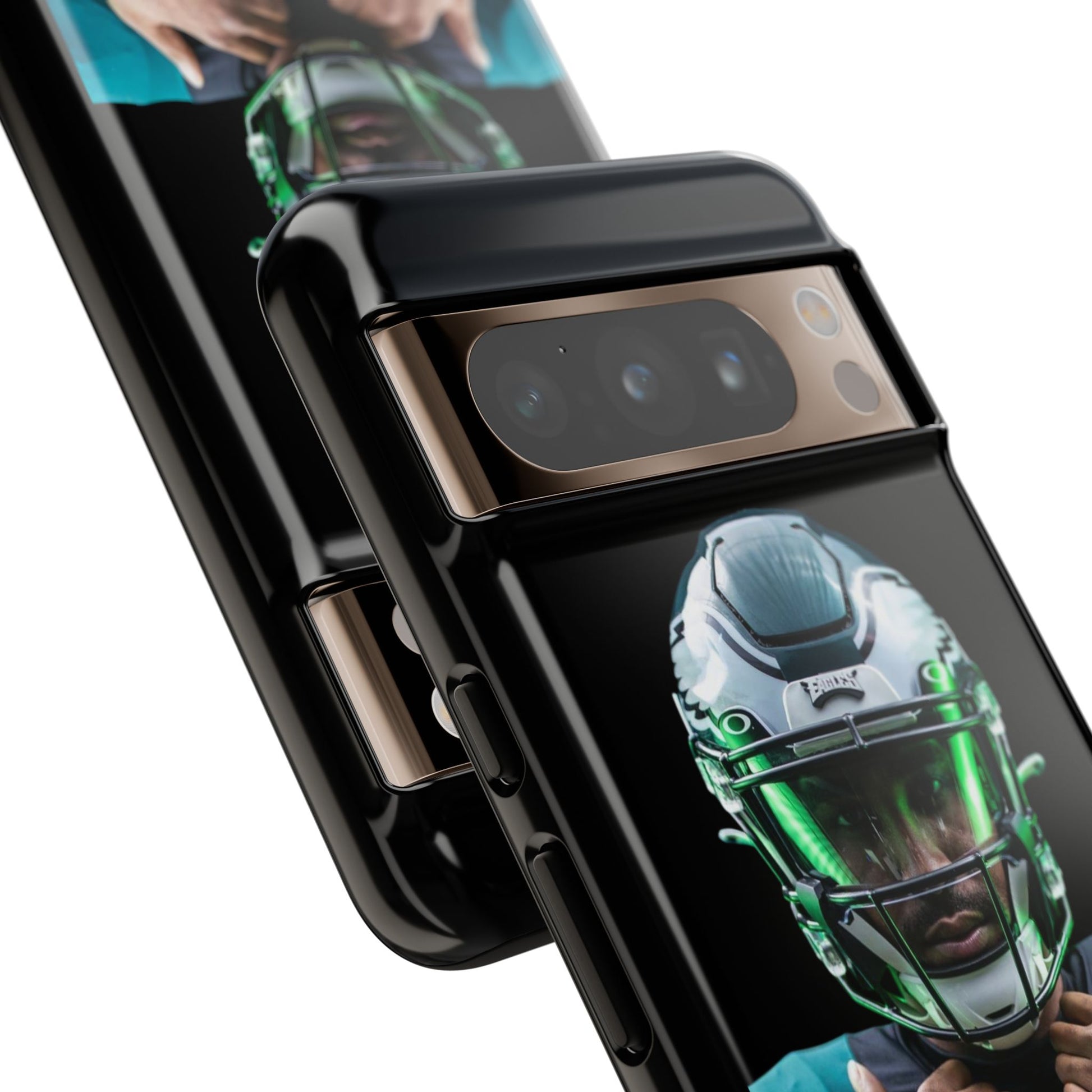 Eagles Football Jalen Hurts Tough Cases for iPhones, Samsung, and Pixel