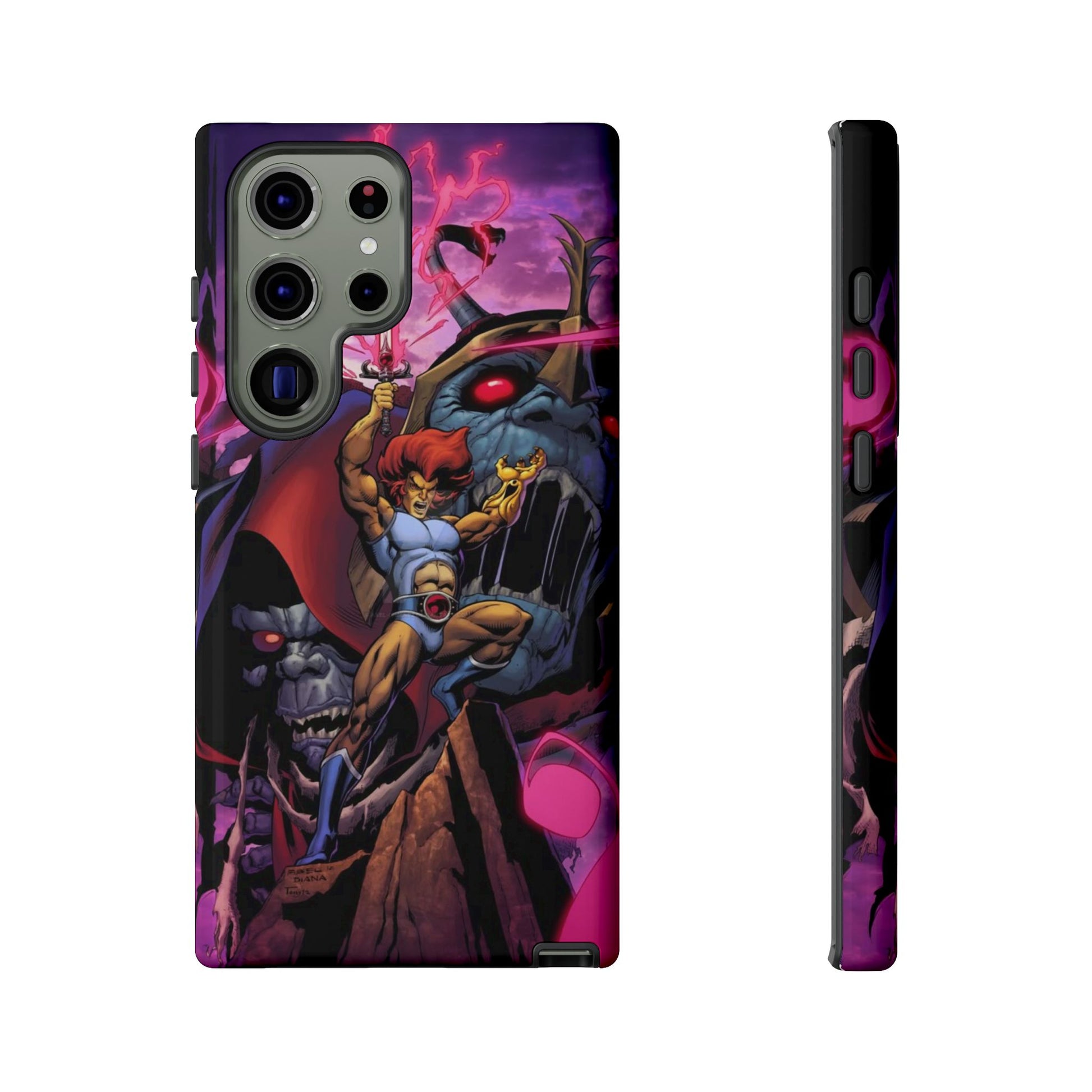 Thundercats Lion O x Mumra Tough Cases for iPhones, Samsung, and Pixel