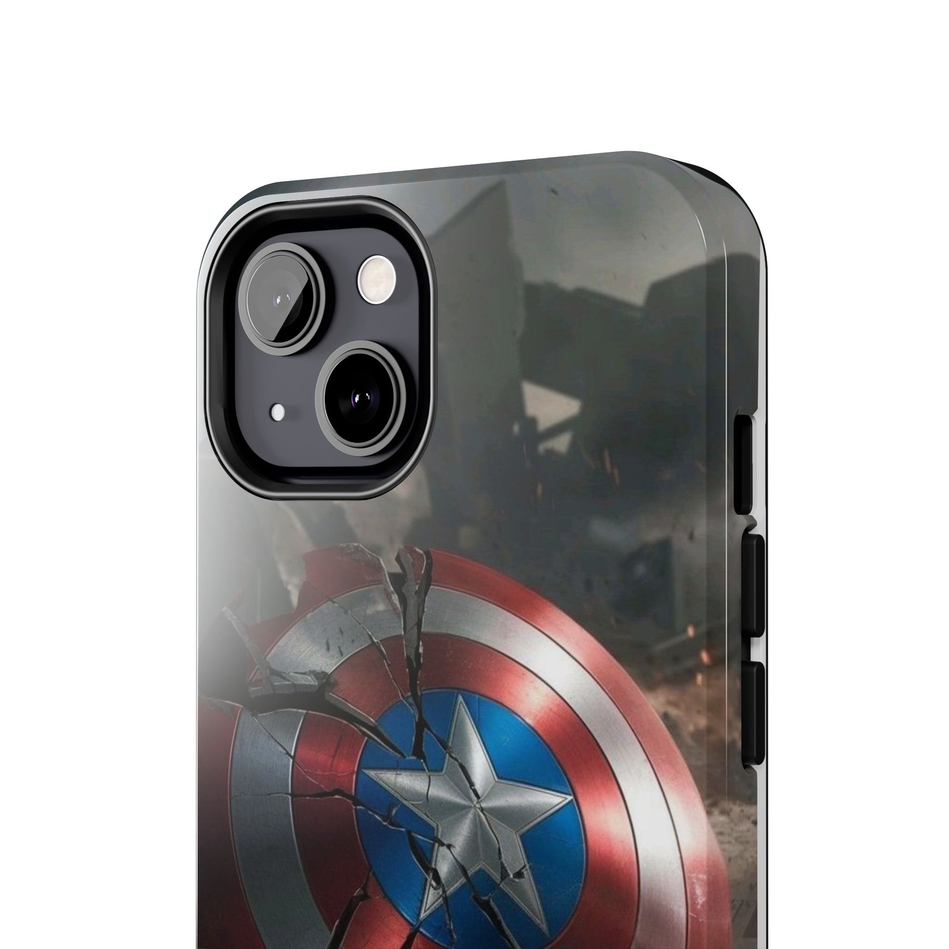 Capt. America Shield Tough Phone Cases for Iphones & Samsung Phones Durable