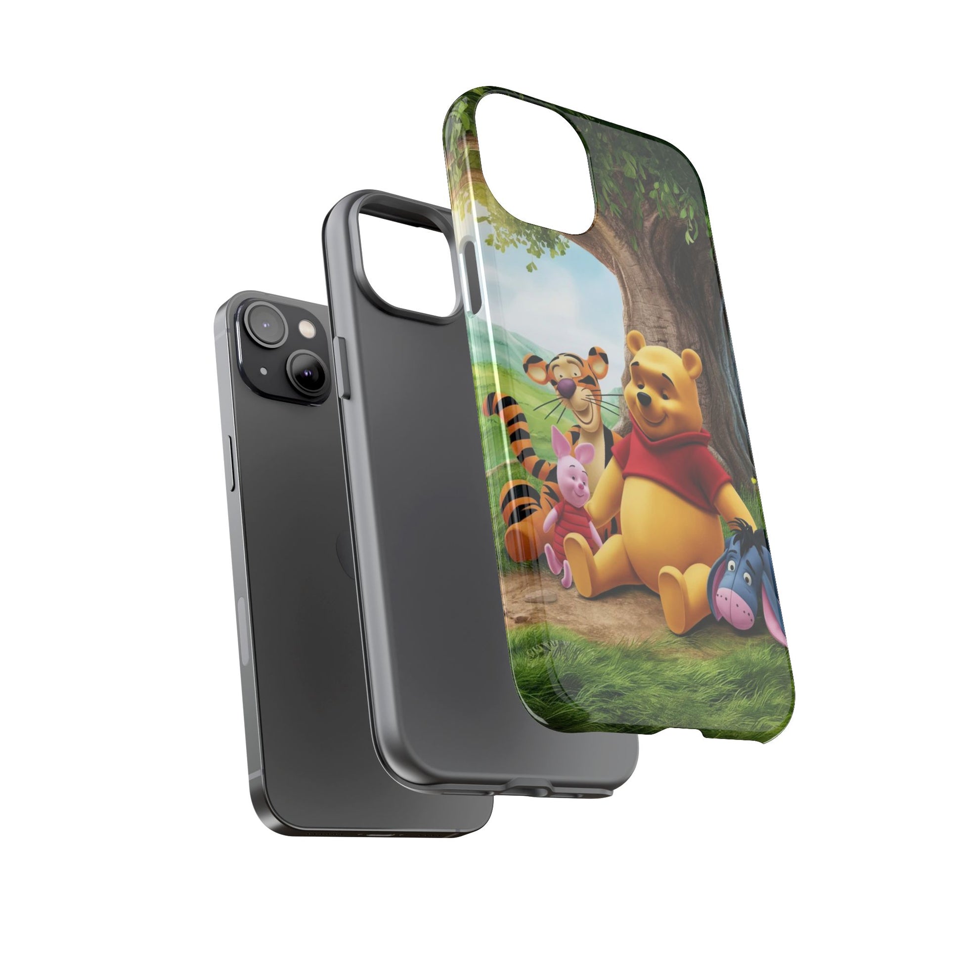 Cute Pooh Bear Phone Case, Tough Cases, Disney Phone for iPhones, Samsung, and Pixel