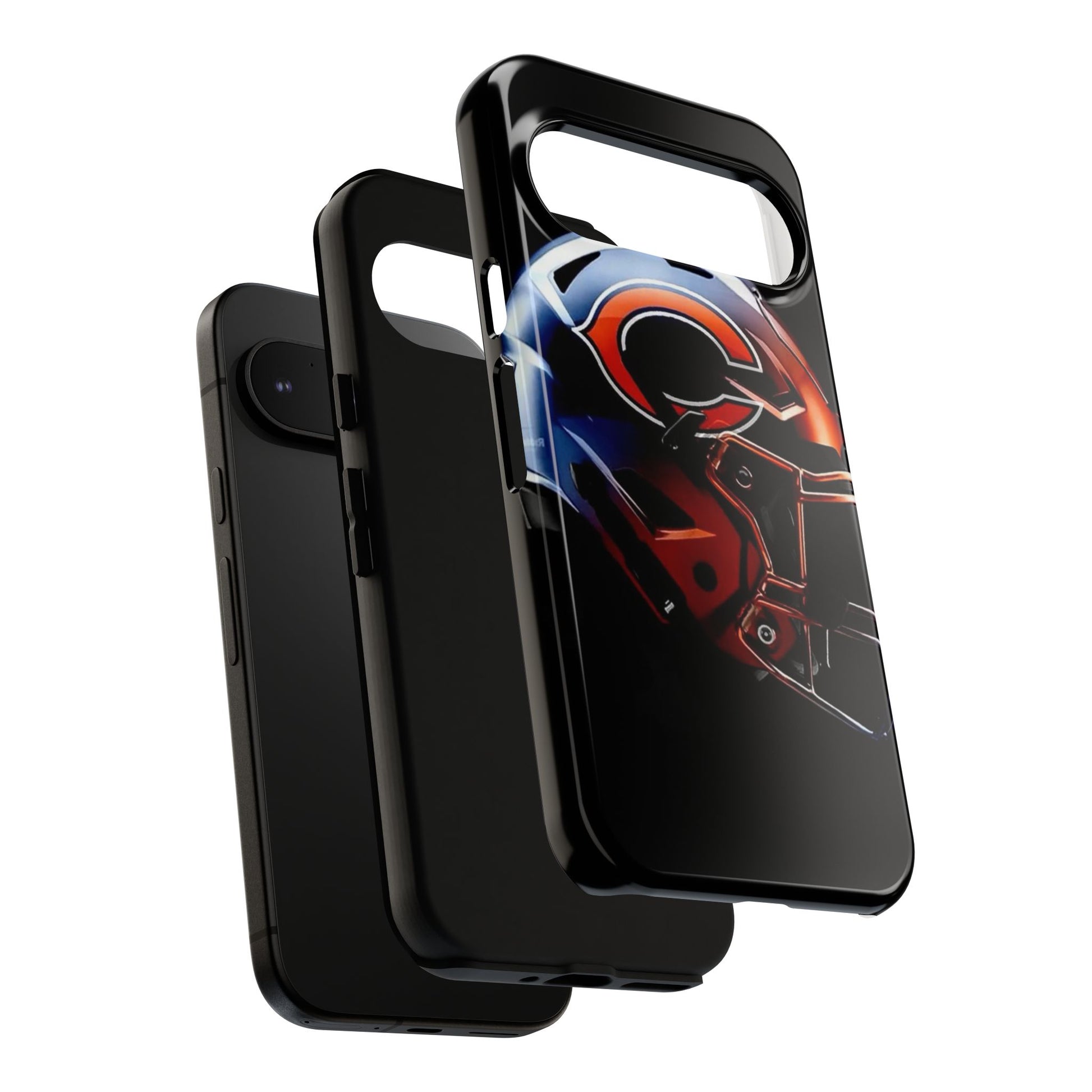Football Helmet Chicago Bears Phone Case, Tough Cases for iPhones, Samsung, and Pixel