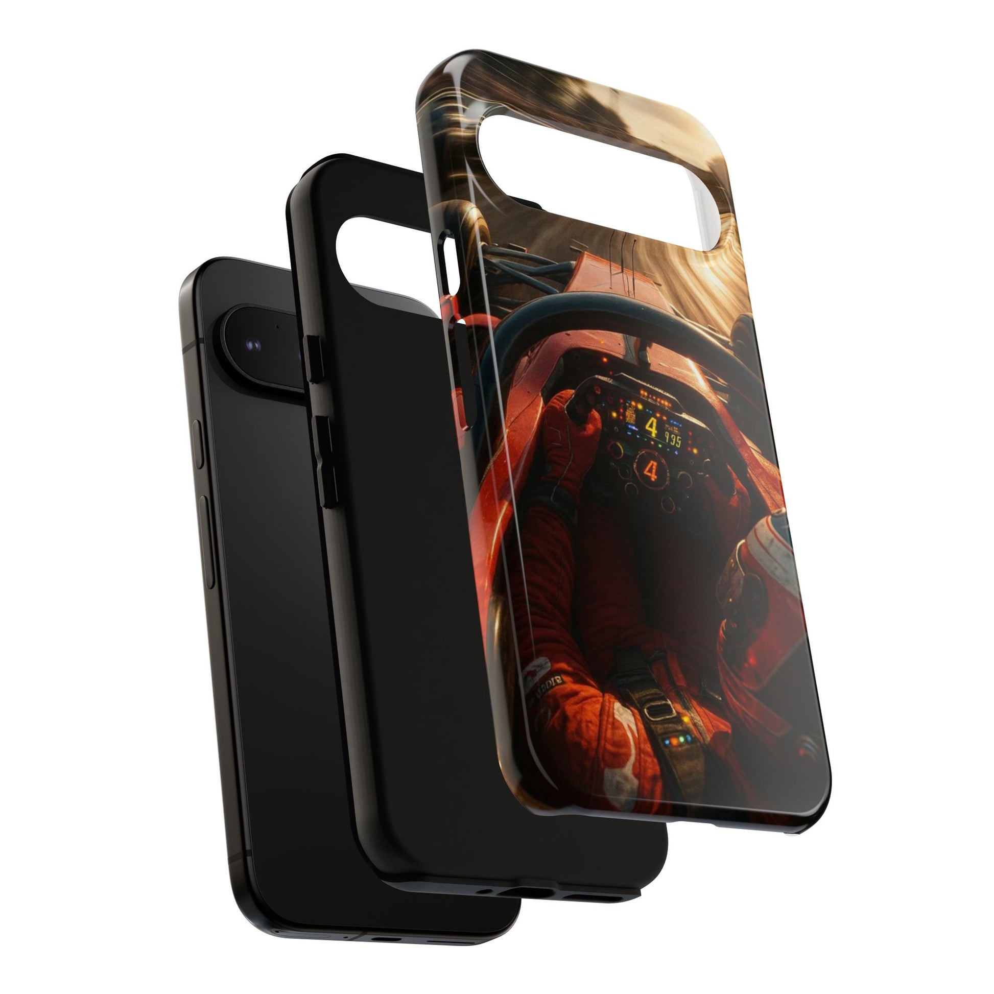 Formula 1 Cockpit Phone Case, Tough Cases for iPhones, Samsung, and Pixel