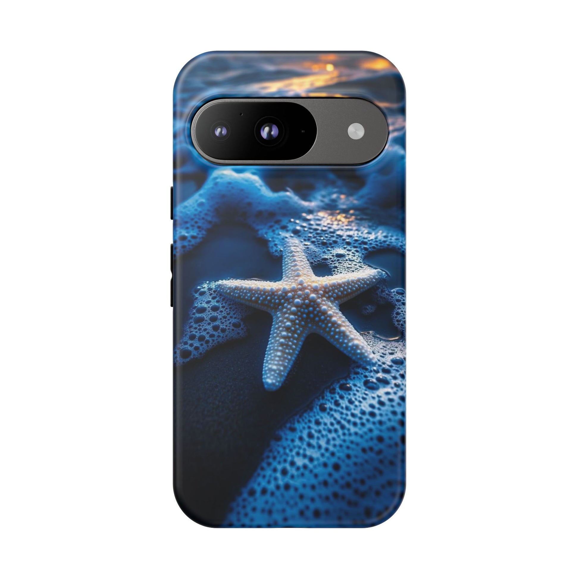 Starfish Beach Tough Cases for iPhones, Samsung, and Pixel