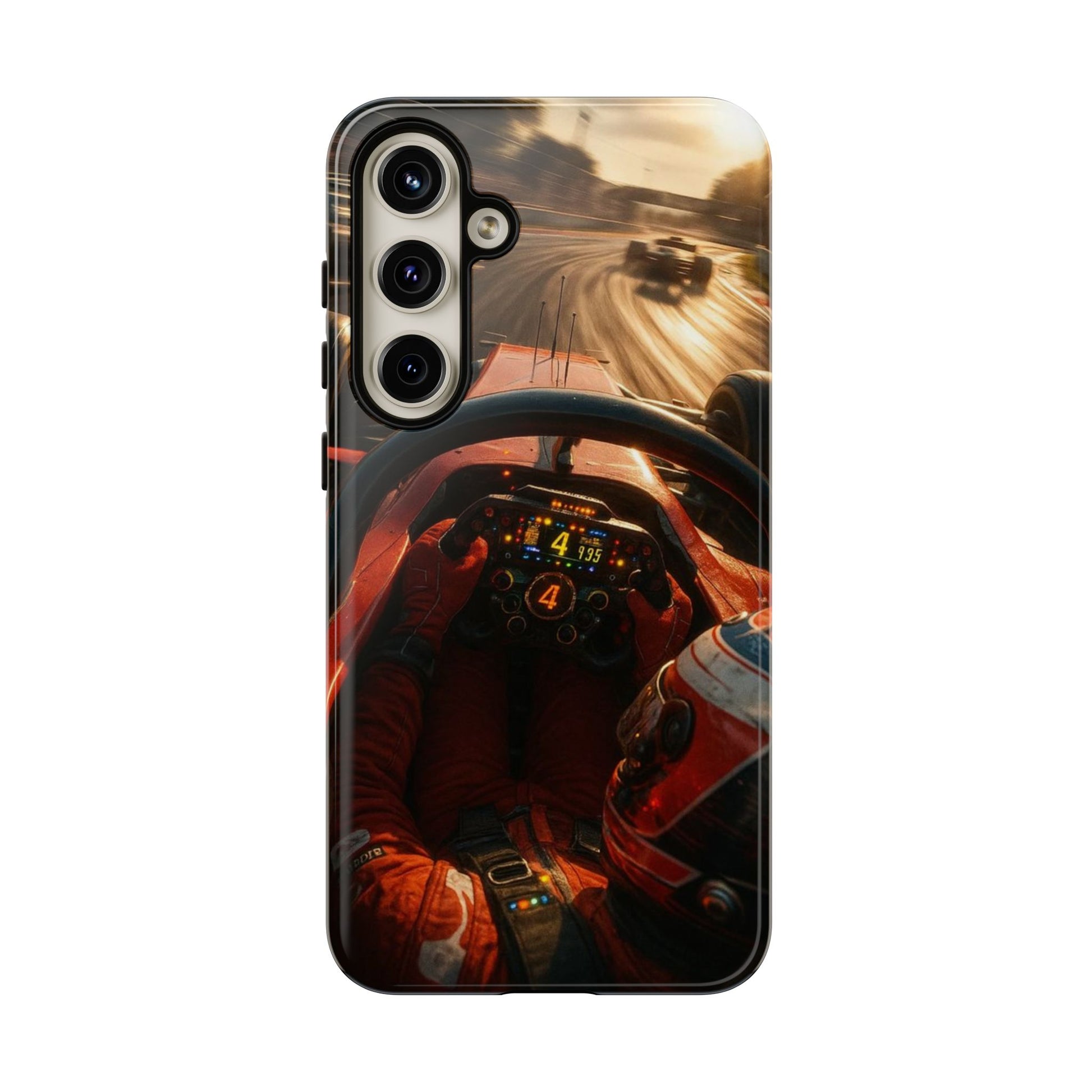 Formula 1 Cockpit Phone Case, Tough Cases for iPhones, Samsung, and Pixel