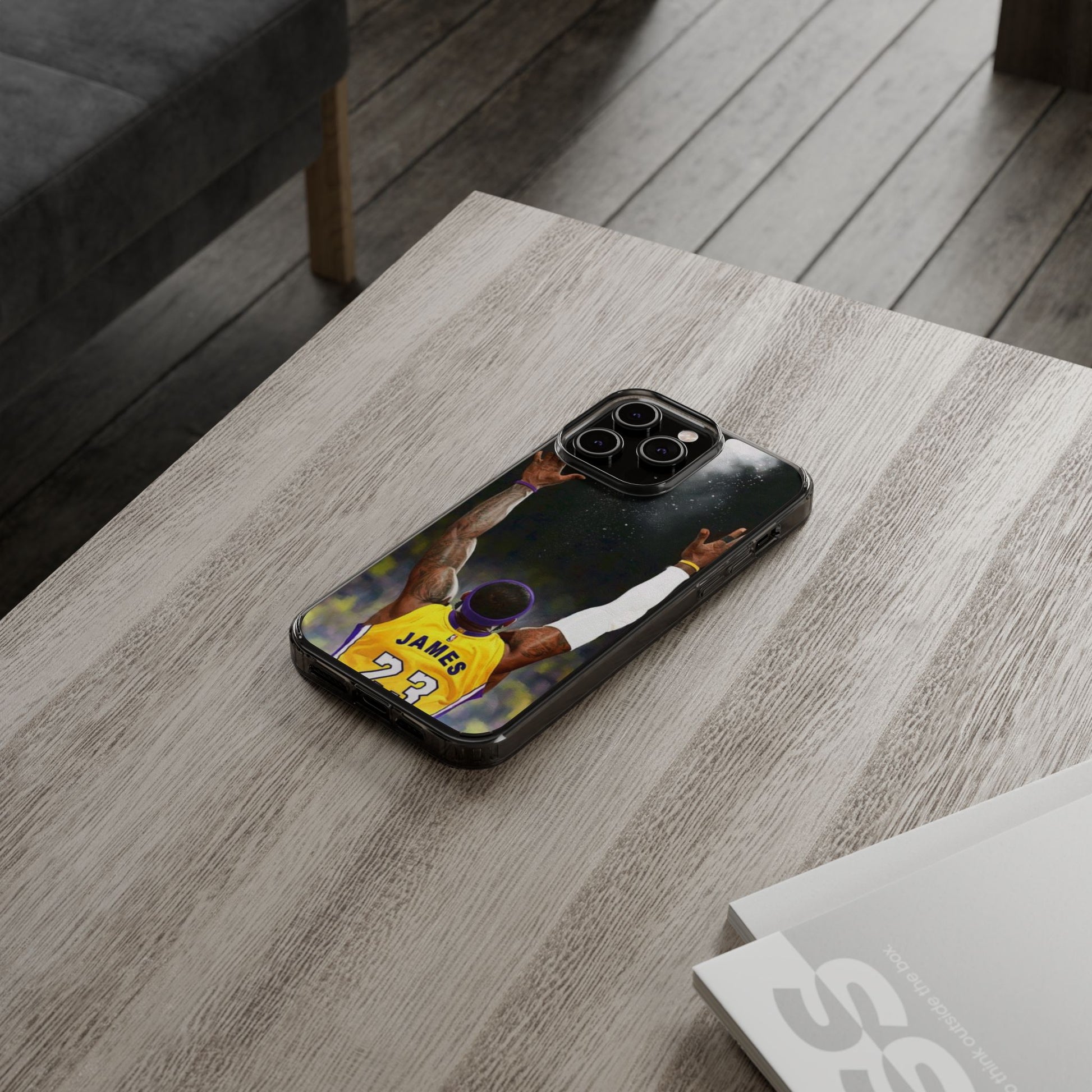 King James basketball Inspired Iphone and Samsung Protective case