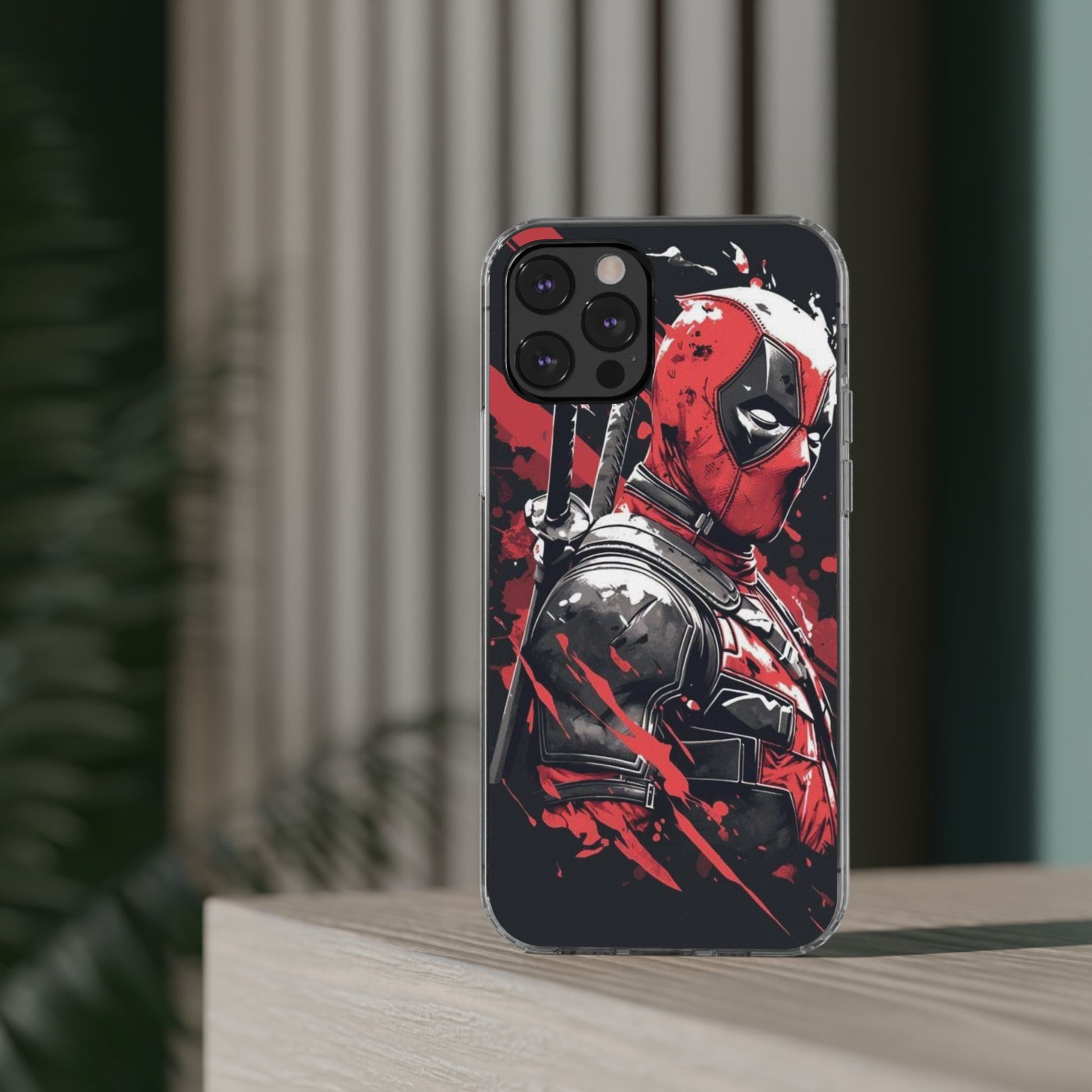 Phone Case, Deadpool Inspired, Iphone, Samsung, Marvel Gift, Comic Book Fan,
