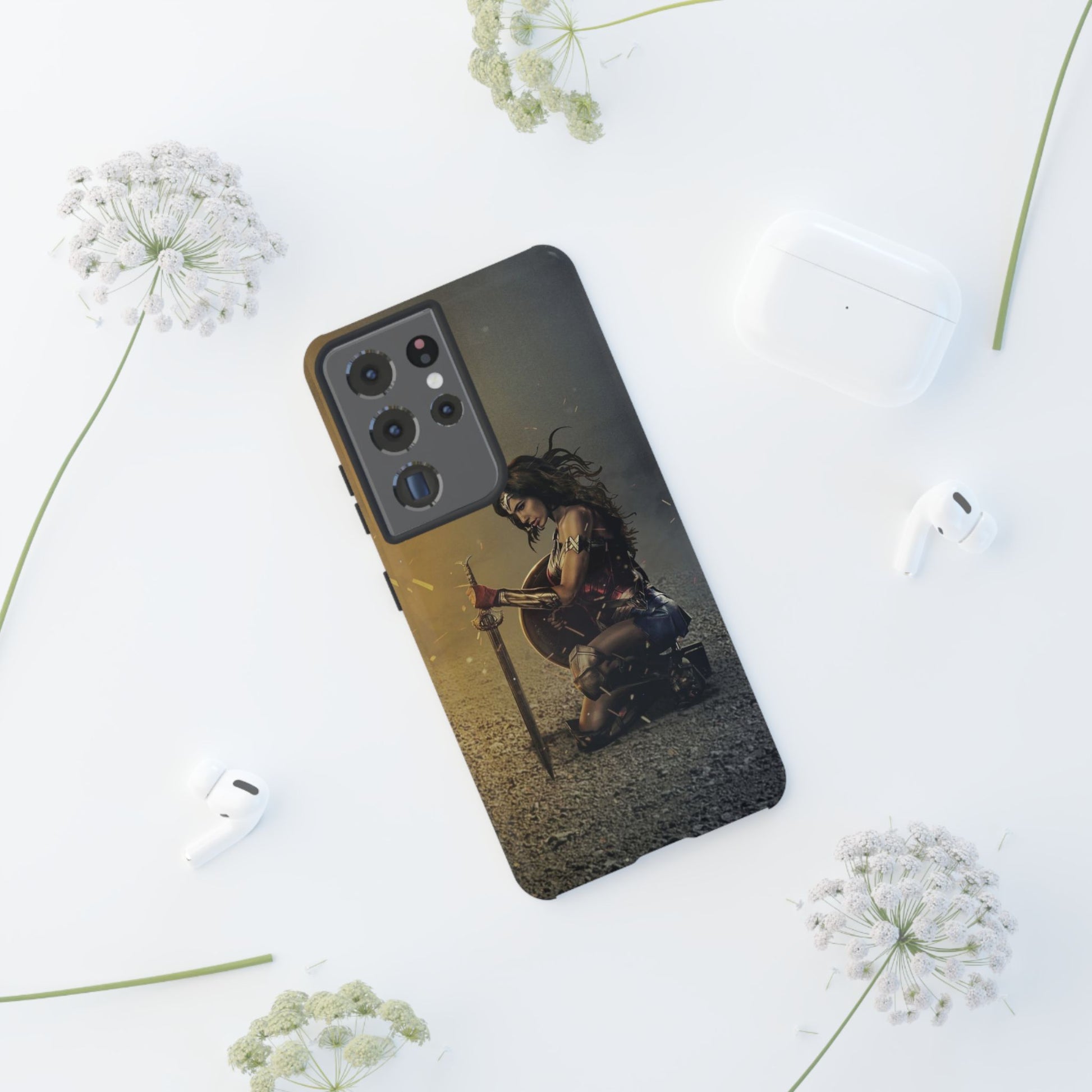 Gal Gadot Wonder Woman Tough Cases for iPhones, Samsung, and Pixel