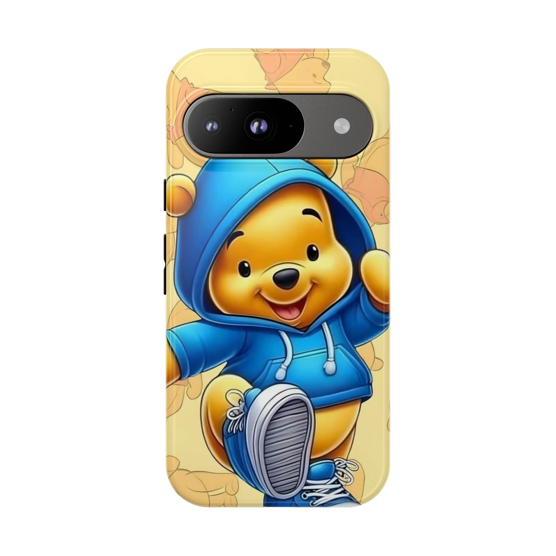 Cute Pooh Bear Phone Case, Tough Case