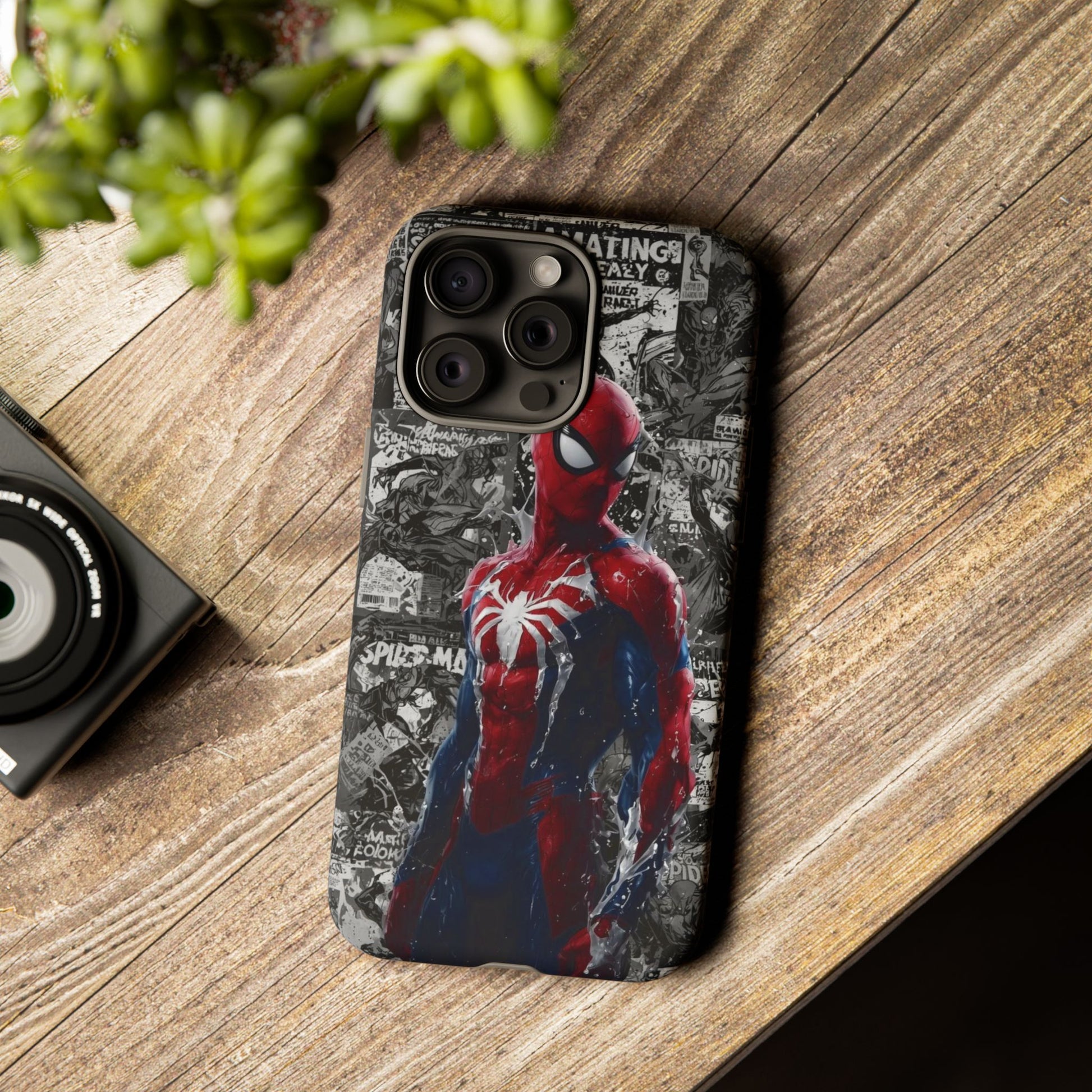 Spiderman Phone Case, Tough Cases for iPhones, Samsung, and Pixel