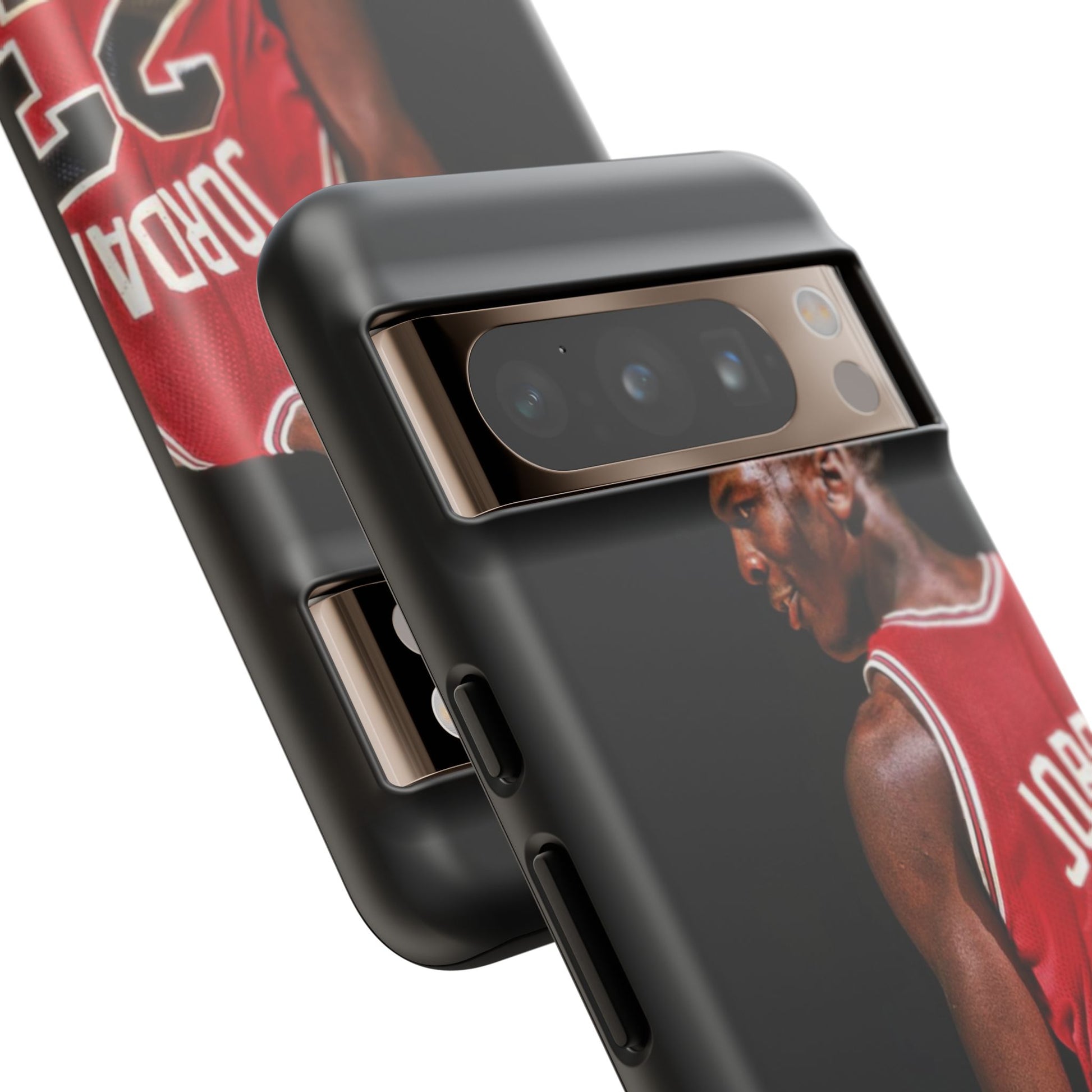Basketball Legend Michael Jordan Tough Cases for iPhones, Samsung, and Pixel