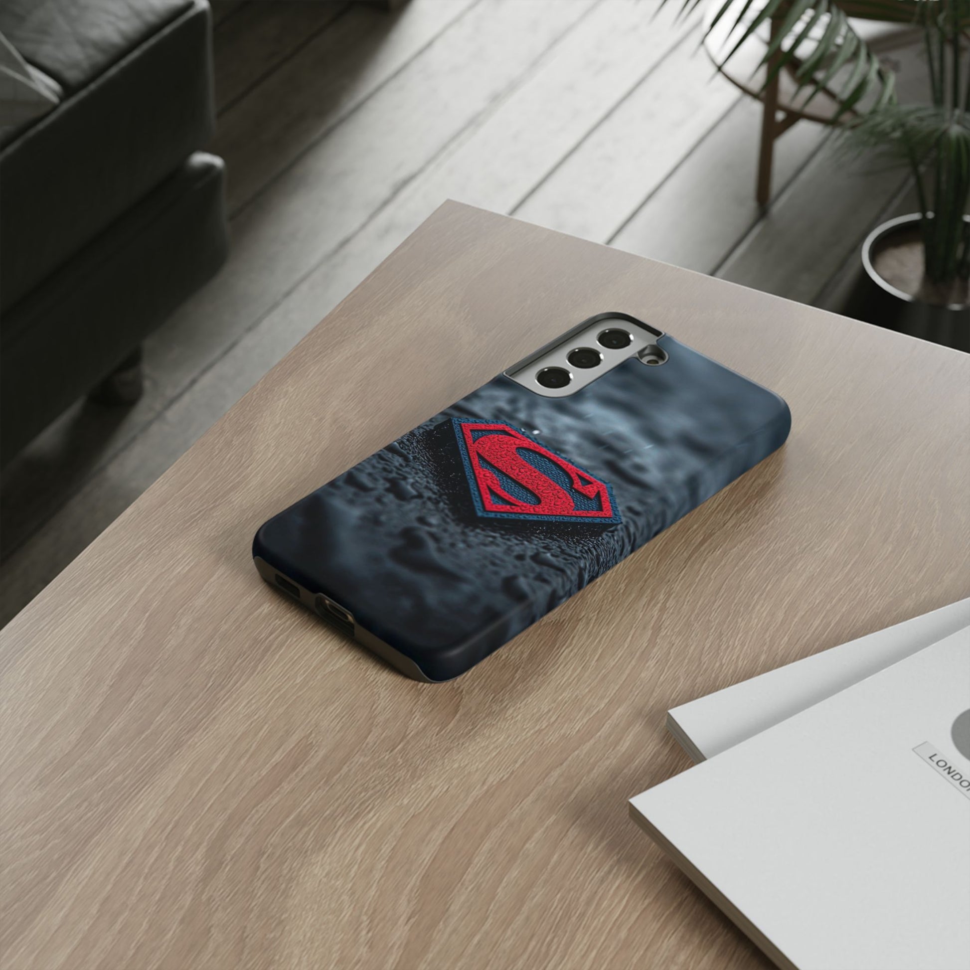 Superman Logo Tough Cases for iPhones, Samsung, and Pixel
