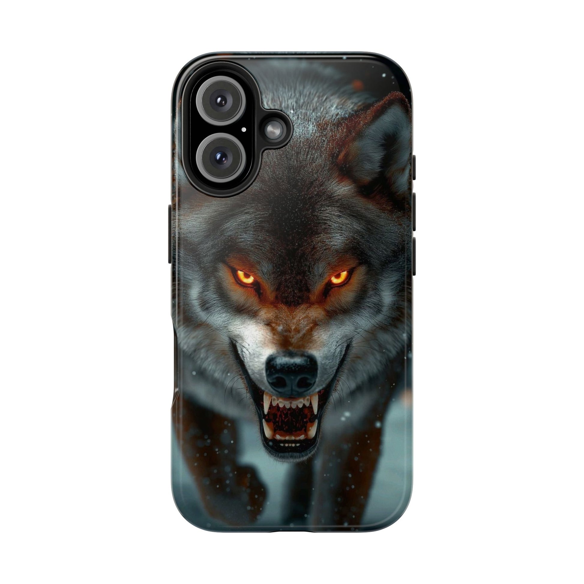 Alpha Male Wolf Themed Tough Phone Cases for Iphones & Samsung Phones