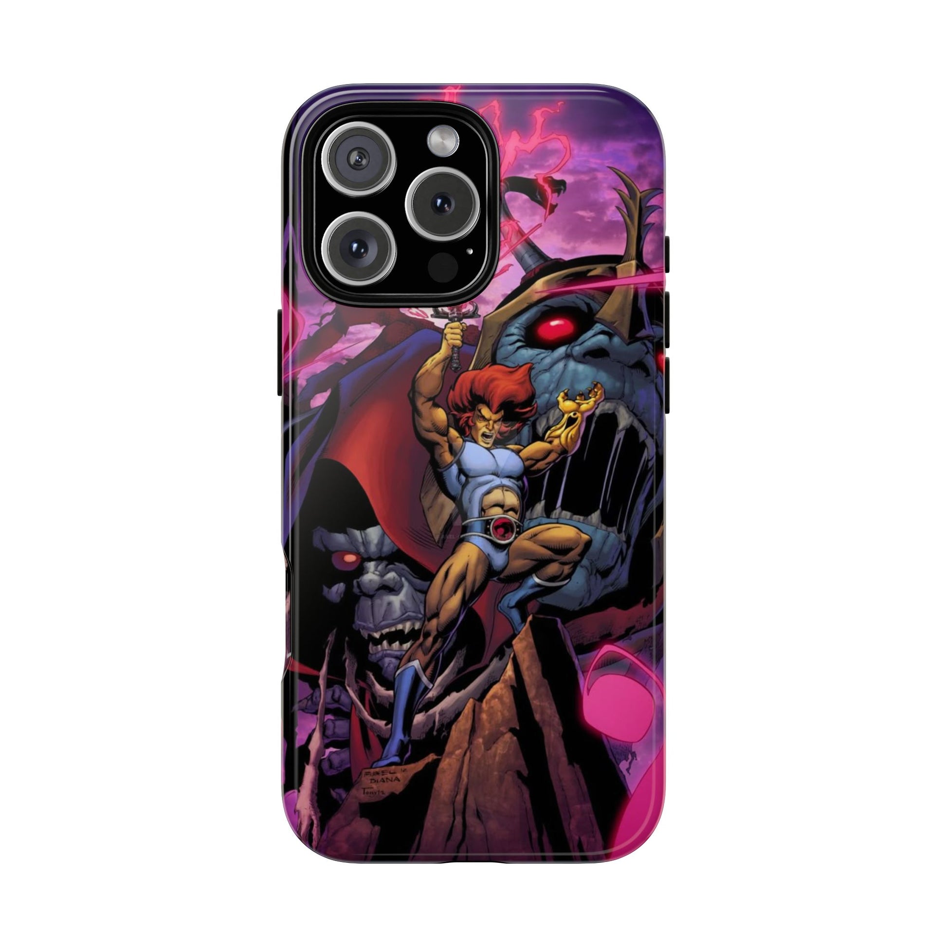 Thundercats Lion O x Mumra Tough Cases for iPhones, Samsung, and Pixel