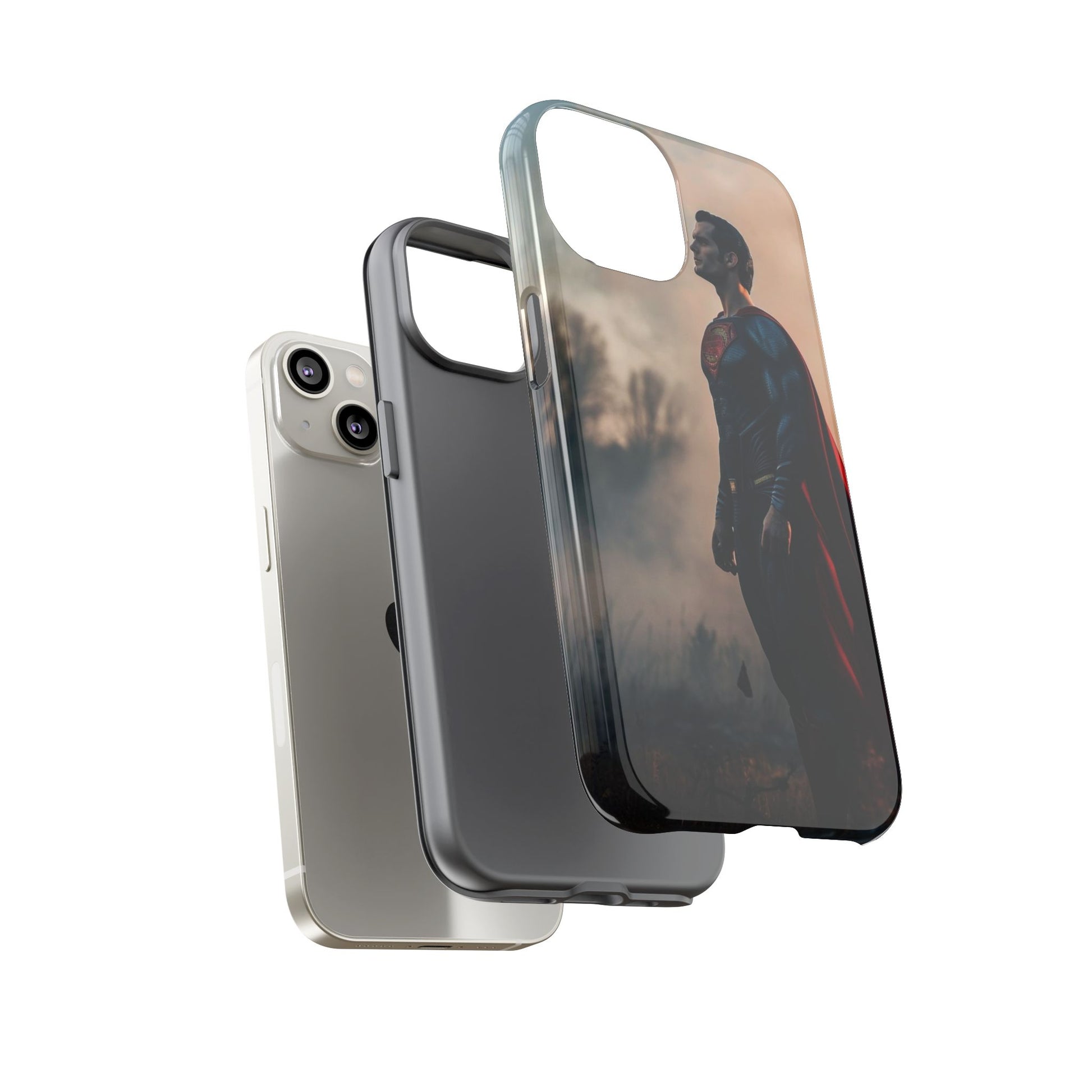 Henry Cavil Superman Tough Cases for iPhones, Samsung, and Pixel