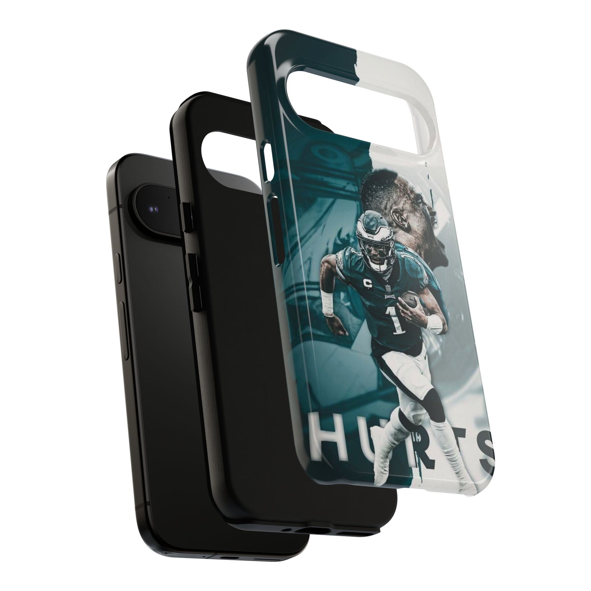 Jalen Hurts Eagles Football Tough Cases for iPhones, Samsung, and Pixel