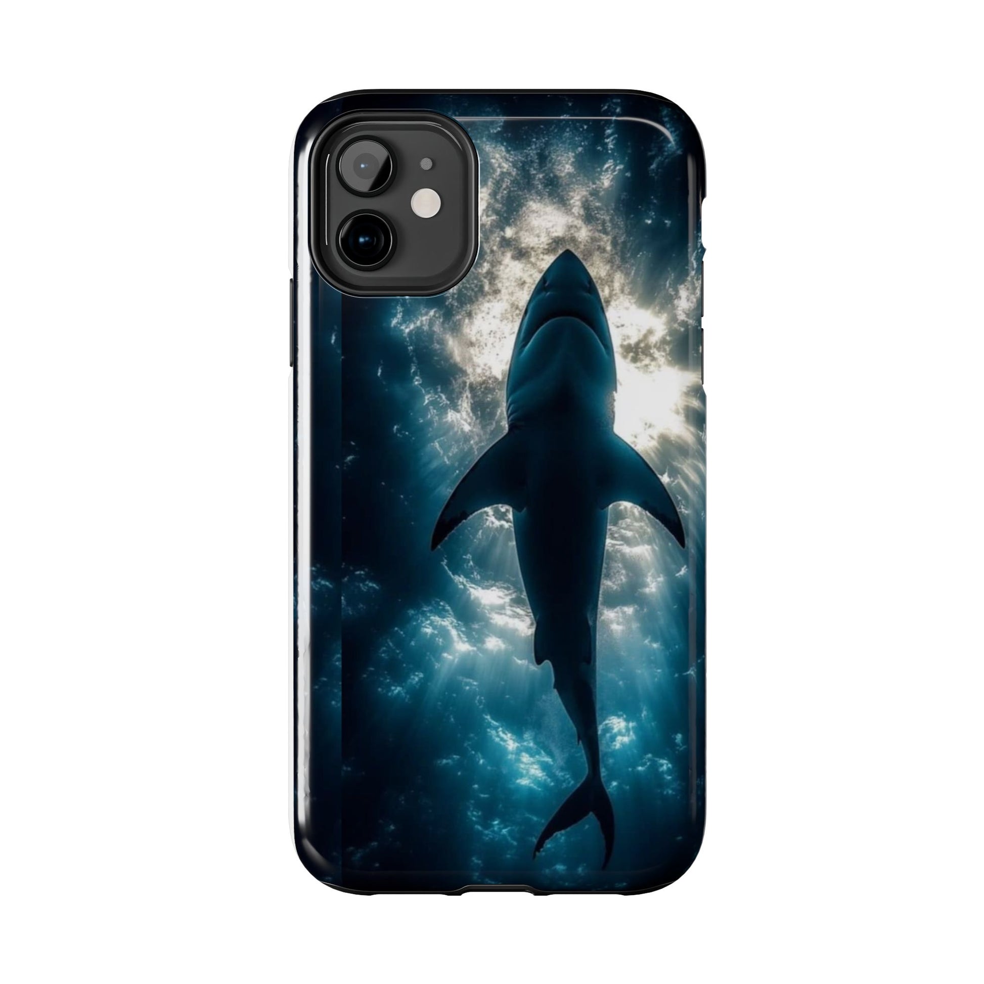 Great White Shark Themed Tough Phone Cases for Iphones & Samsung Phones