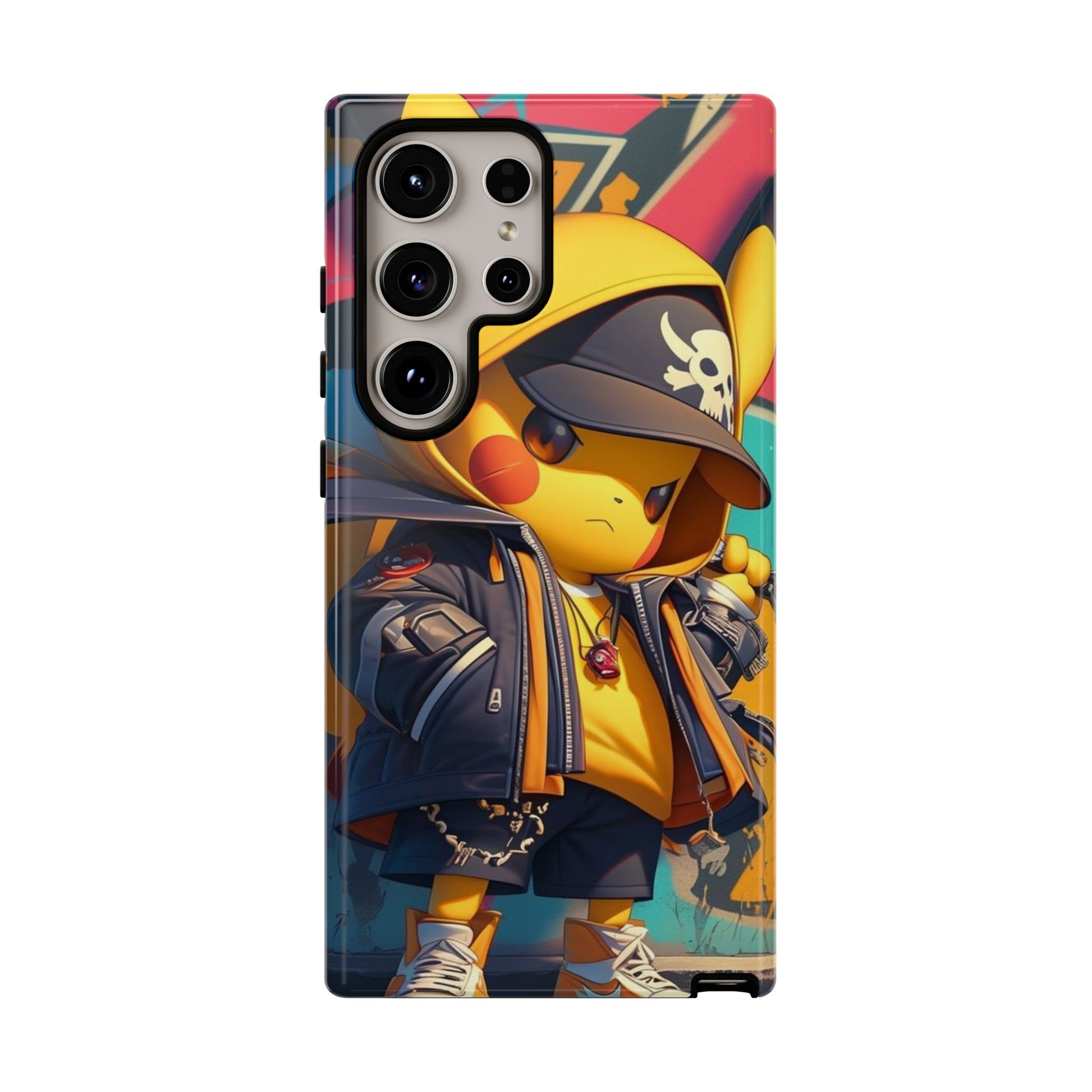 Cute Poke Bear Phone Case, Tough Cases for iPhones, Samsung, and Pixel