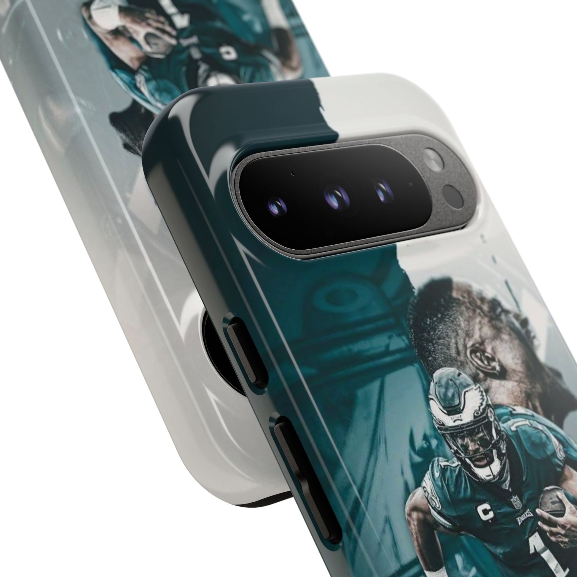 Jalen Hurts Eagles Football Tough Cases for iPhones, Samsung, and Pixel