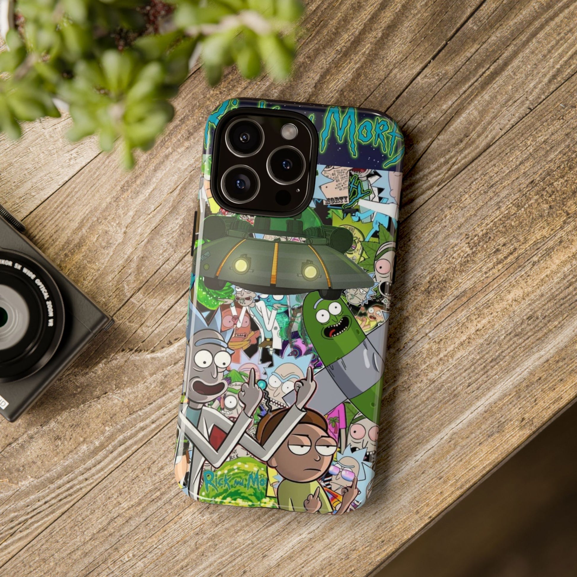 Rick and Morty Phone Case, Tough Cases for iPhones, Samsung, and Pixel