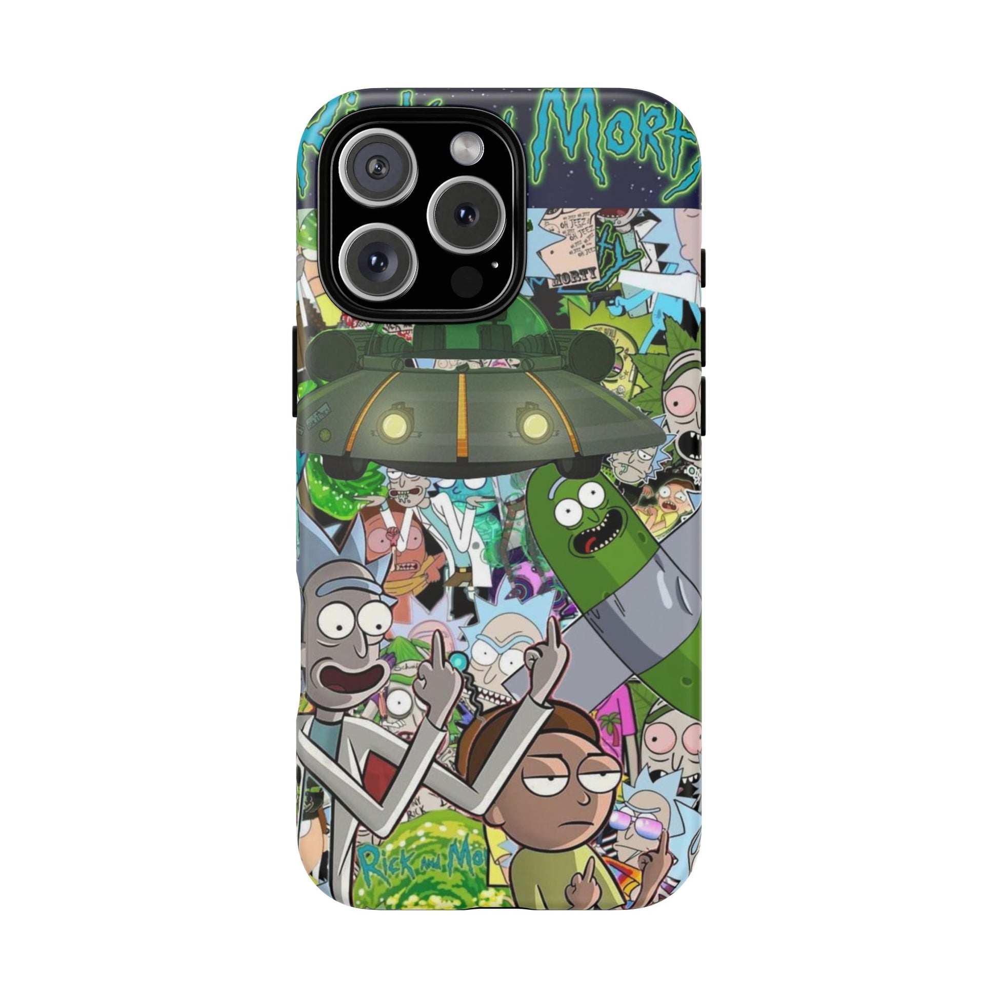 Rick and Morty Phone Case, Tough Cases for iPhones, Samsung, and Pixel