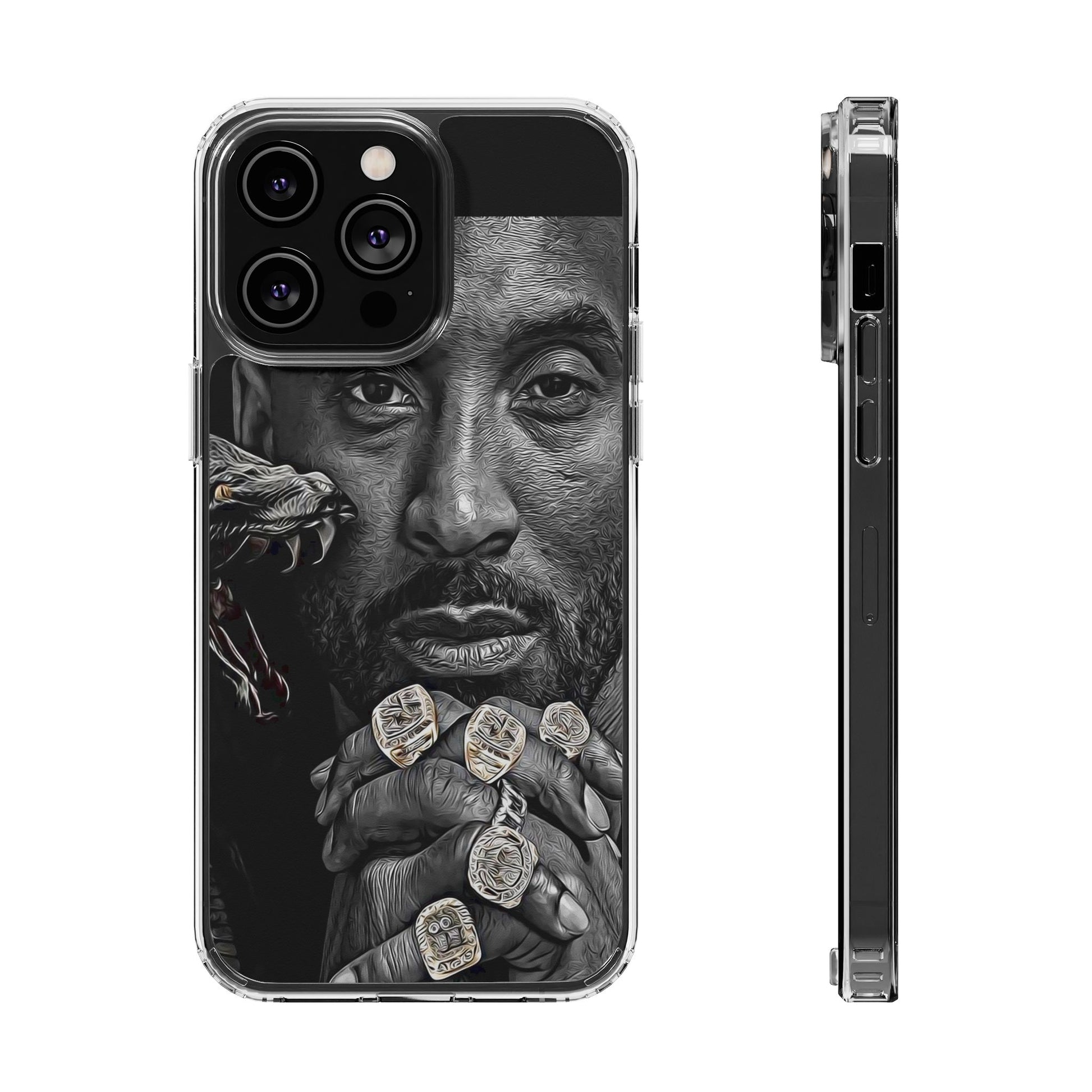 Kobe Championship Rings Mamba Themed Protective Iphone and Samsung case