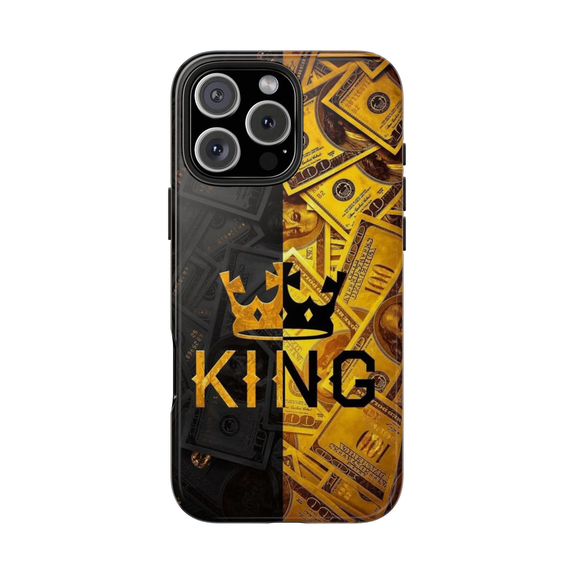 King of Money Urban Design Tough Phone Cases for Select iPhones & Samsung Phones