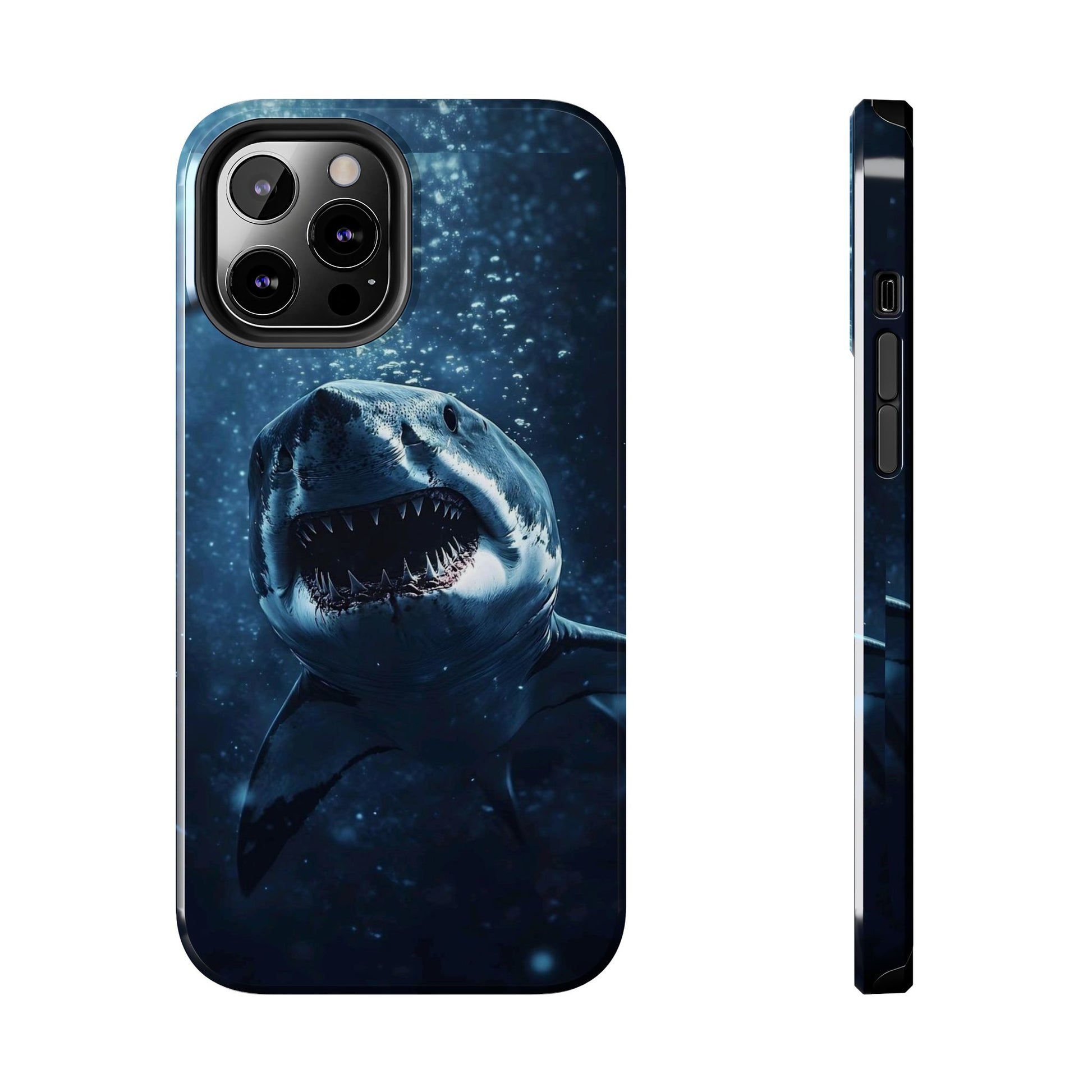 Great White Shark Theme Phone Cases for iPhones & Samsung Phones