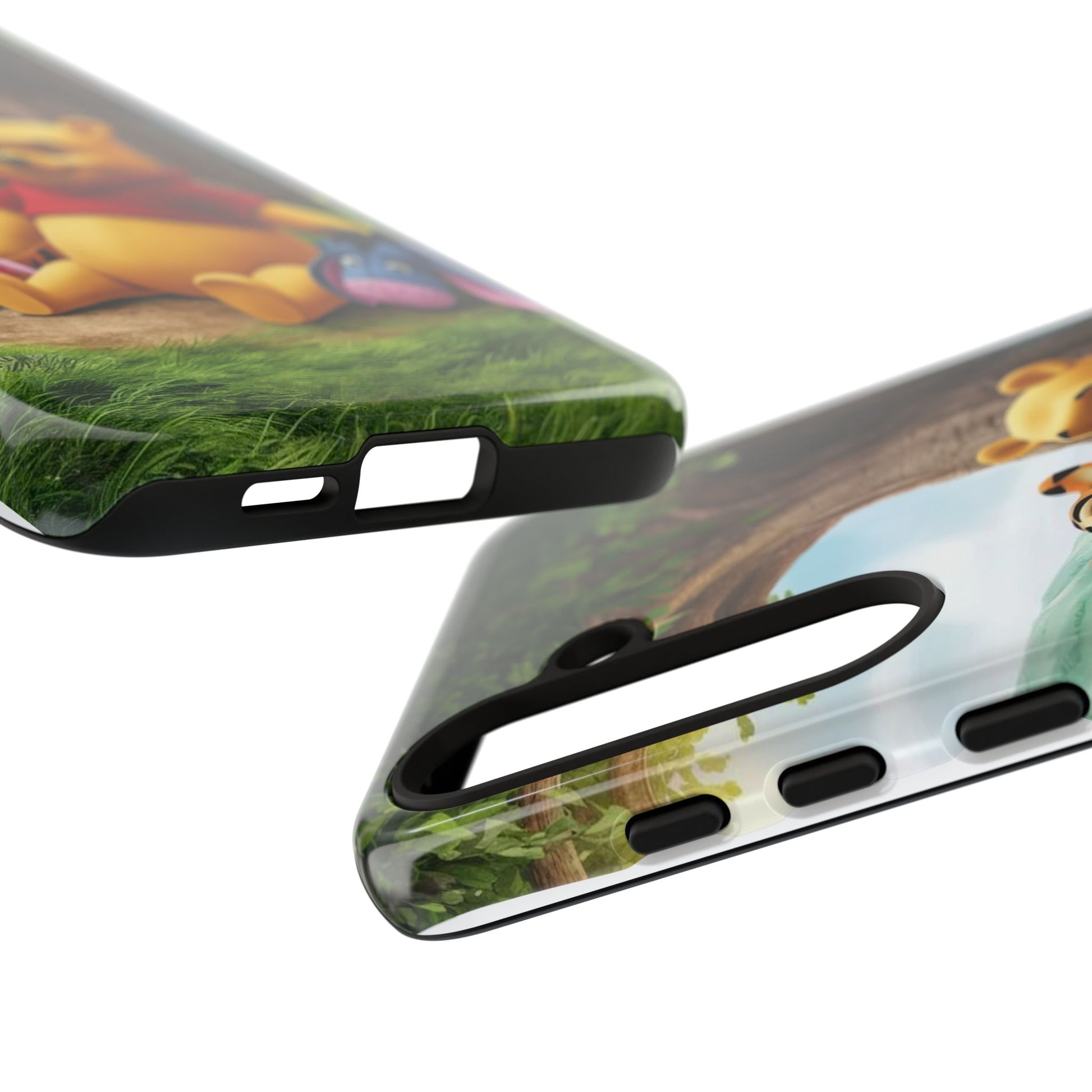 Cute Pooh Bear Phone Case, Tough Cases, Disney Phone for iPhones, Samsung, and Pixel