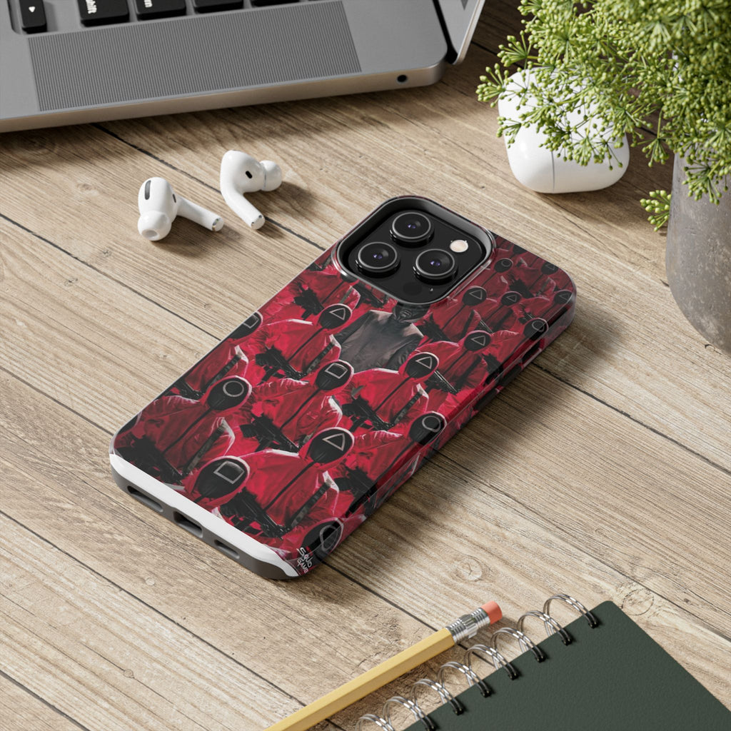 Squid Games Phone Cases, Durable iPhone Cover, Samsung Tough Case, Custom