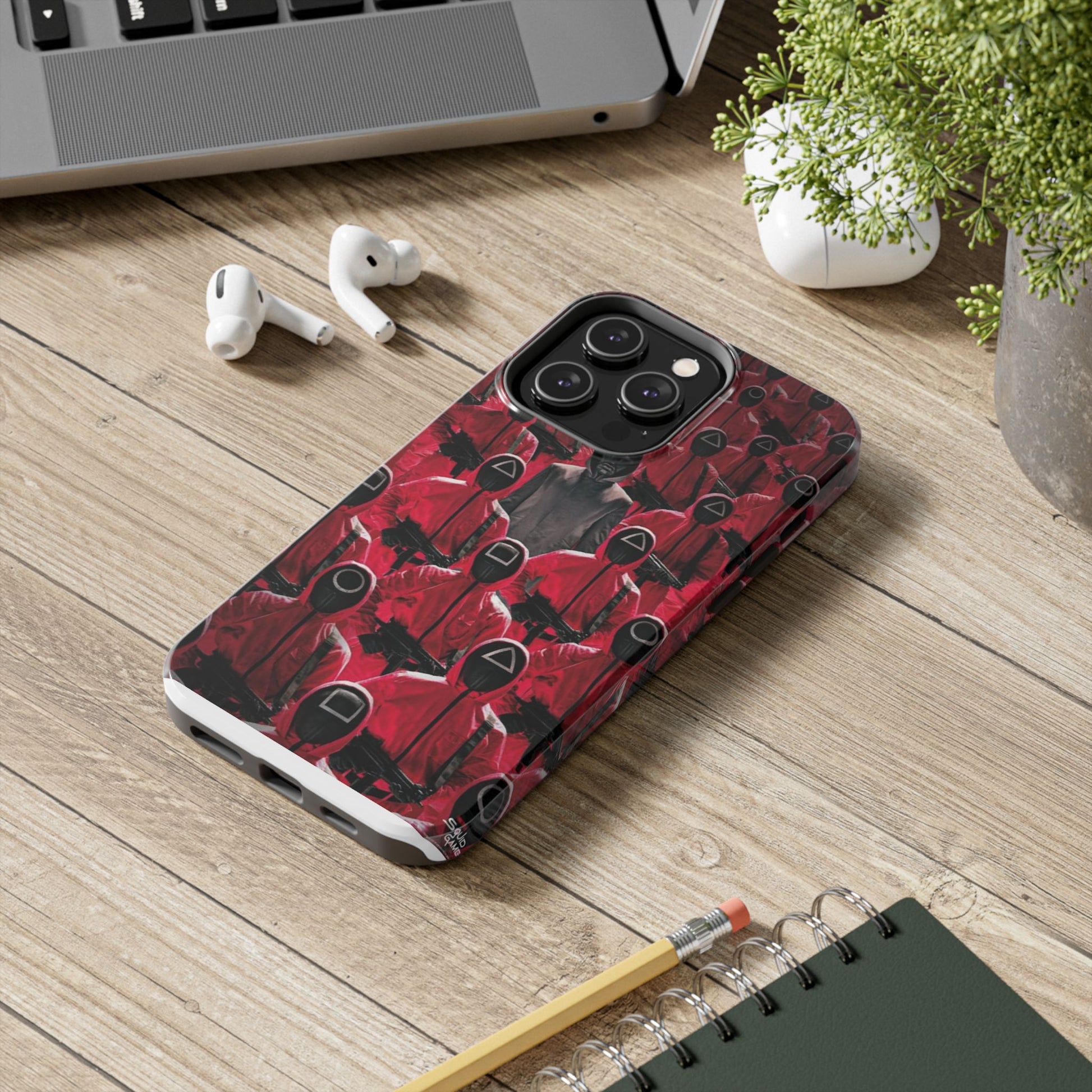 Squid Games Phone Cases, Durable iPhone Cover, Samsung Tough Case, Custom