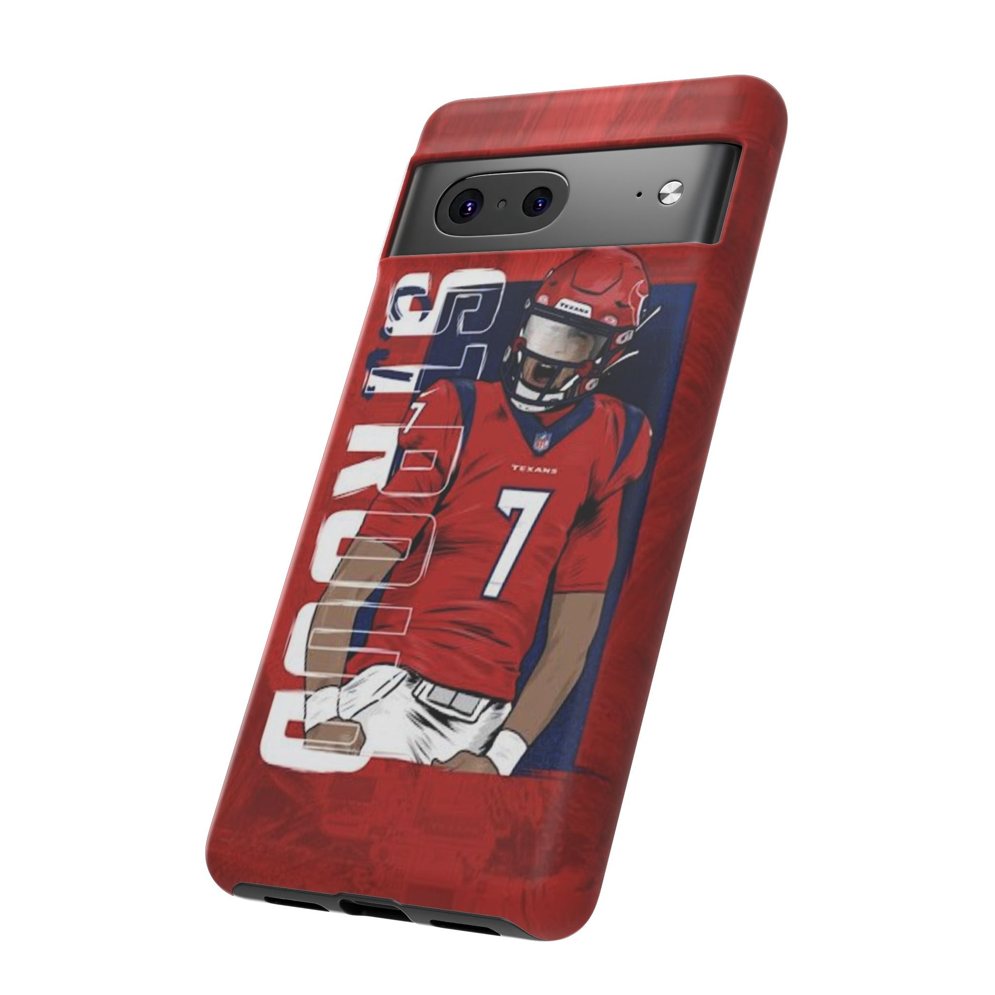 Houston Texans Football CJ Stroud Tough Cases for iPhones, Samsung, and Pixel