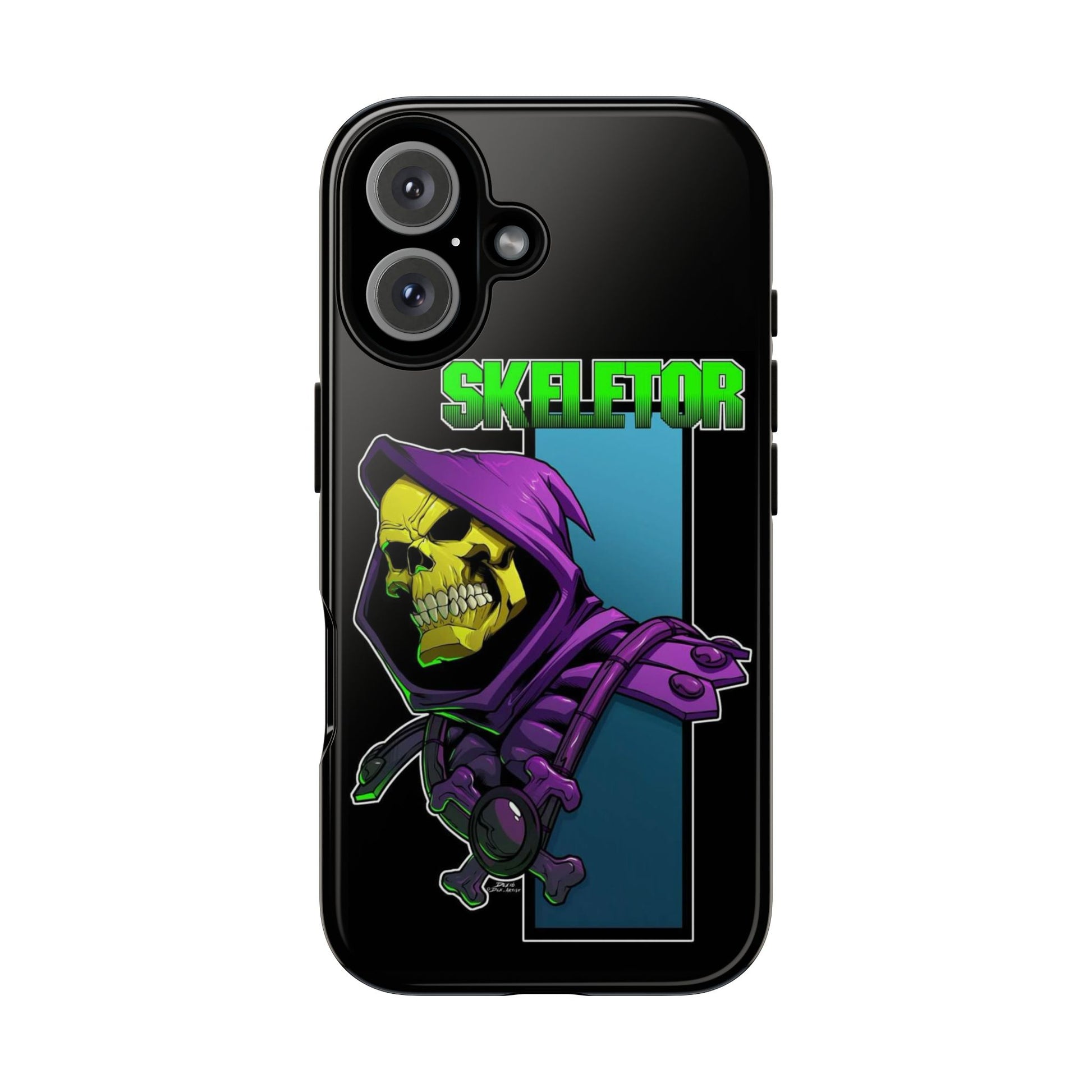 Skeletor Tough Cases for iPhones, Samsung, and Pixel