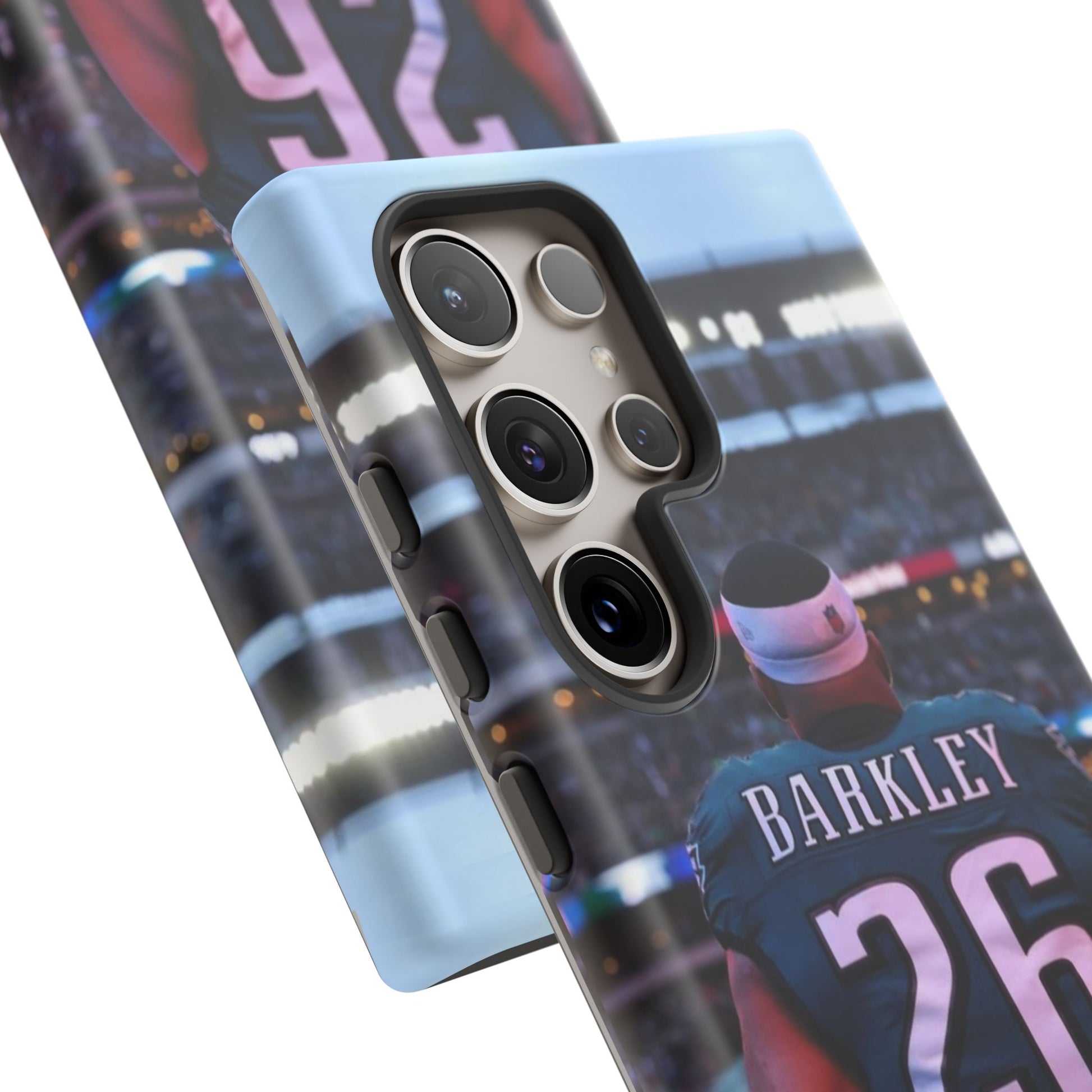 Eagles Football Saquon Barkley Tough Cases for iPhones, Samsung, and Pixel